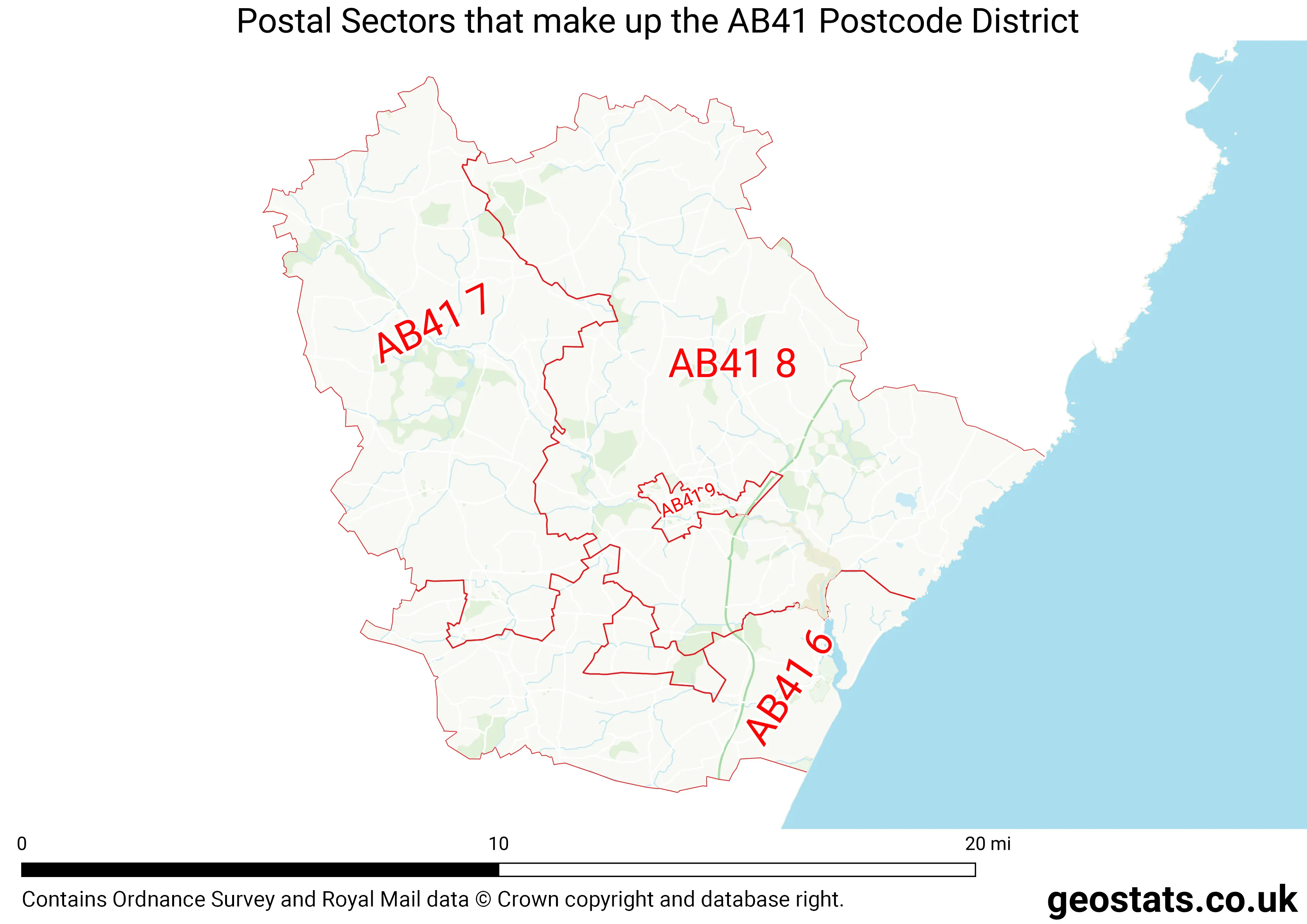 Map of the AB41  District