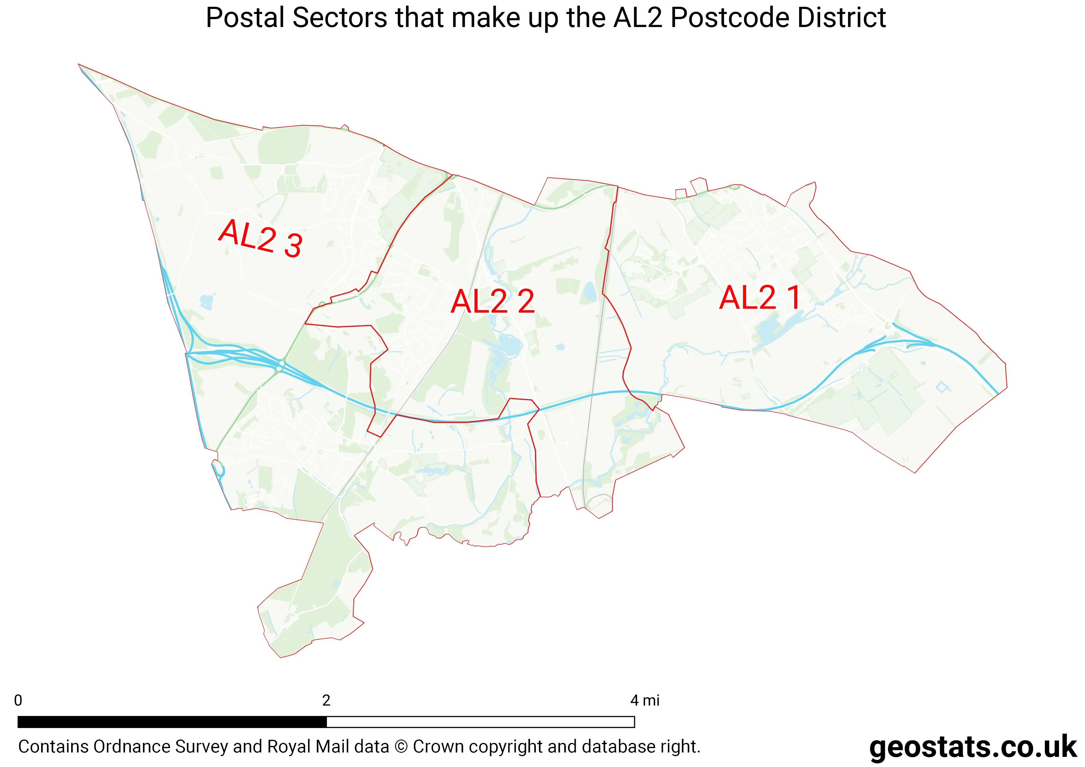 Map of the AL2  District