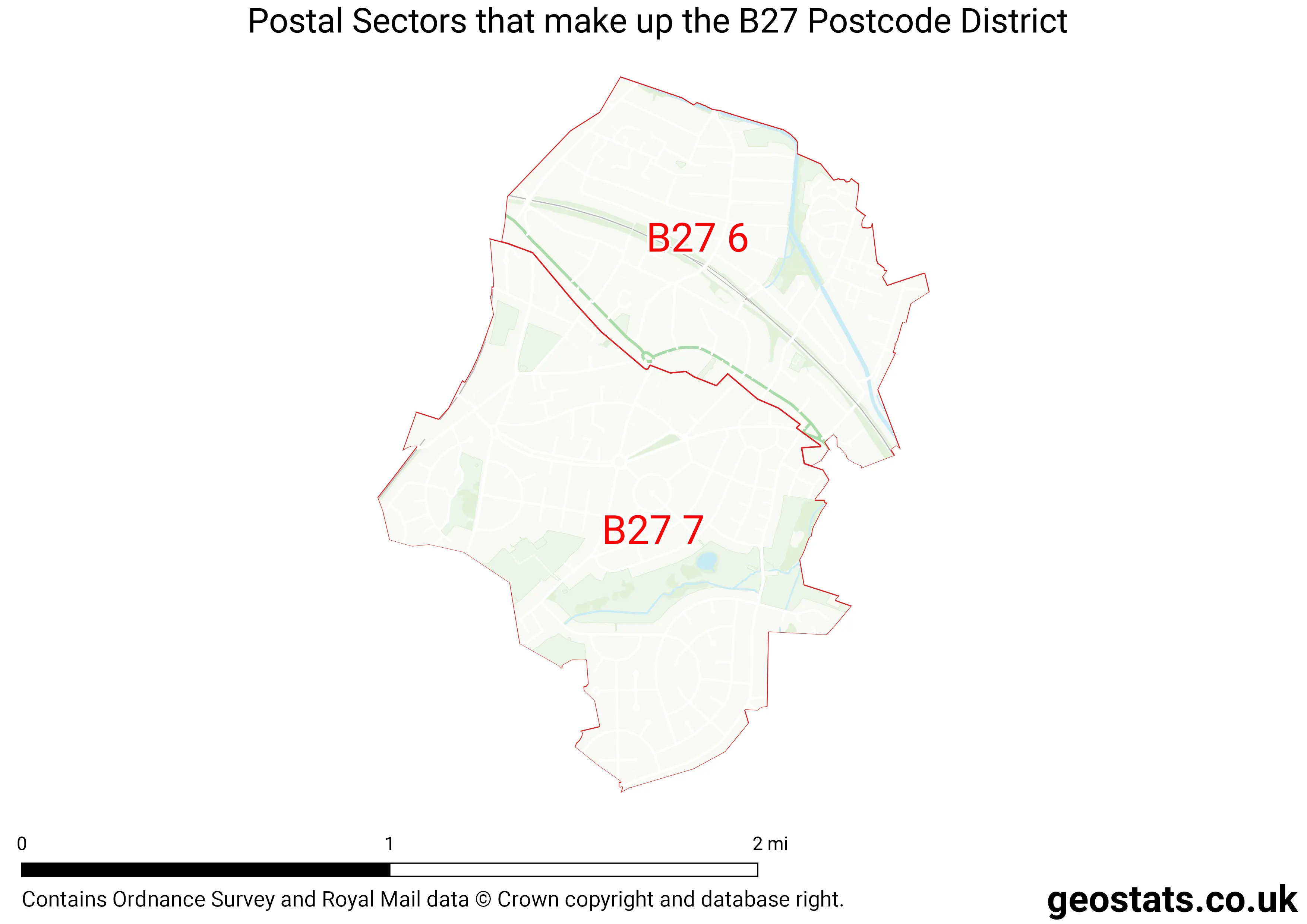 Map of the B27  District