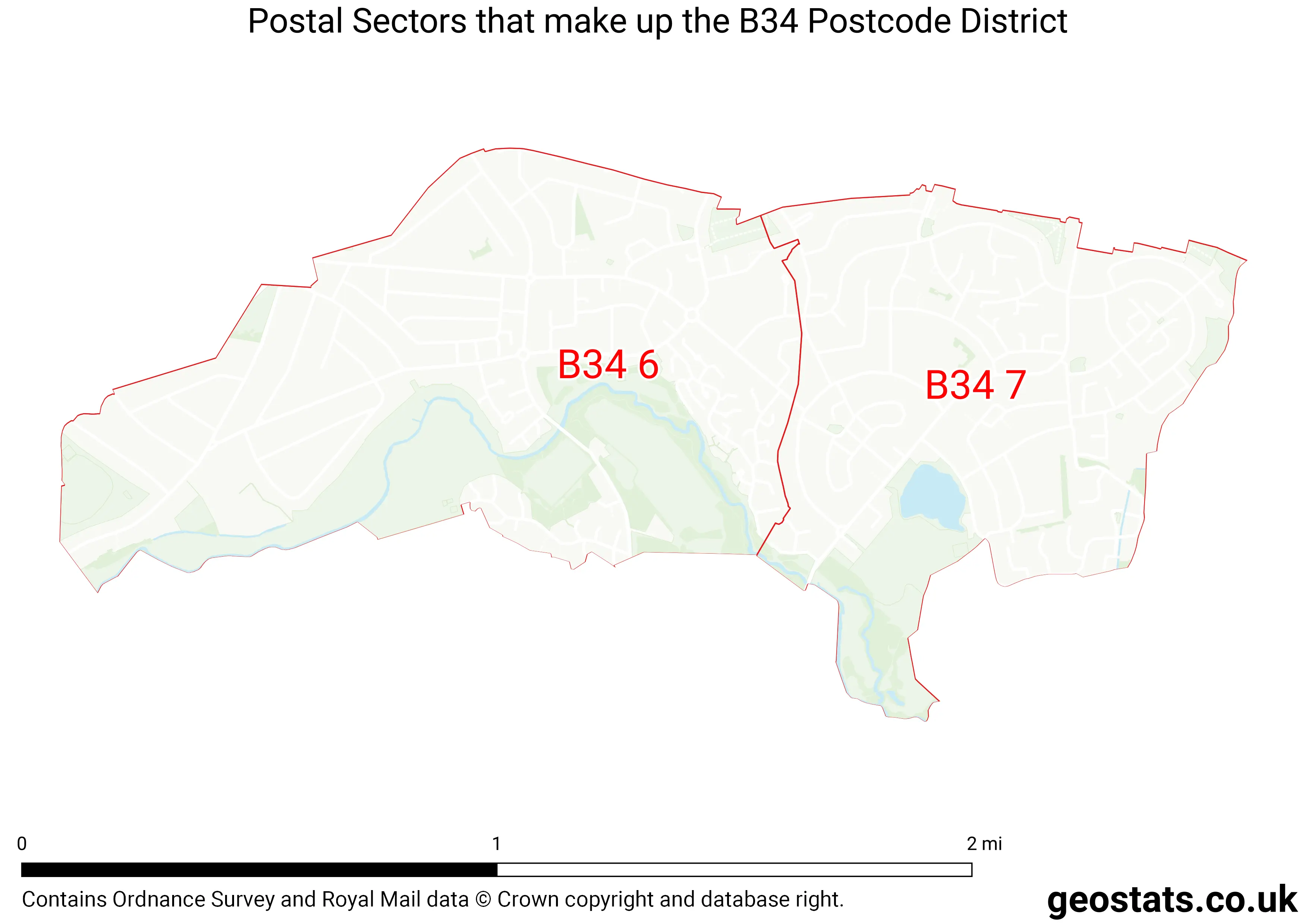 Map of the B34  District
