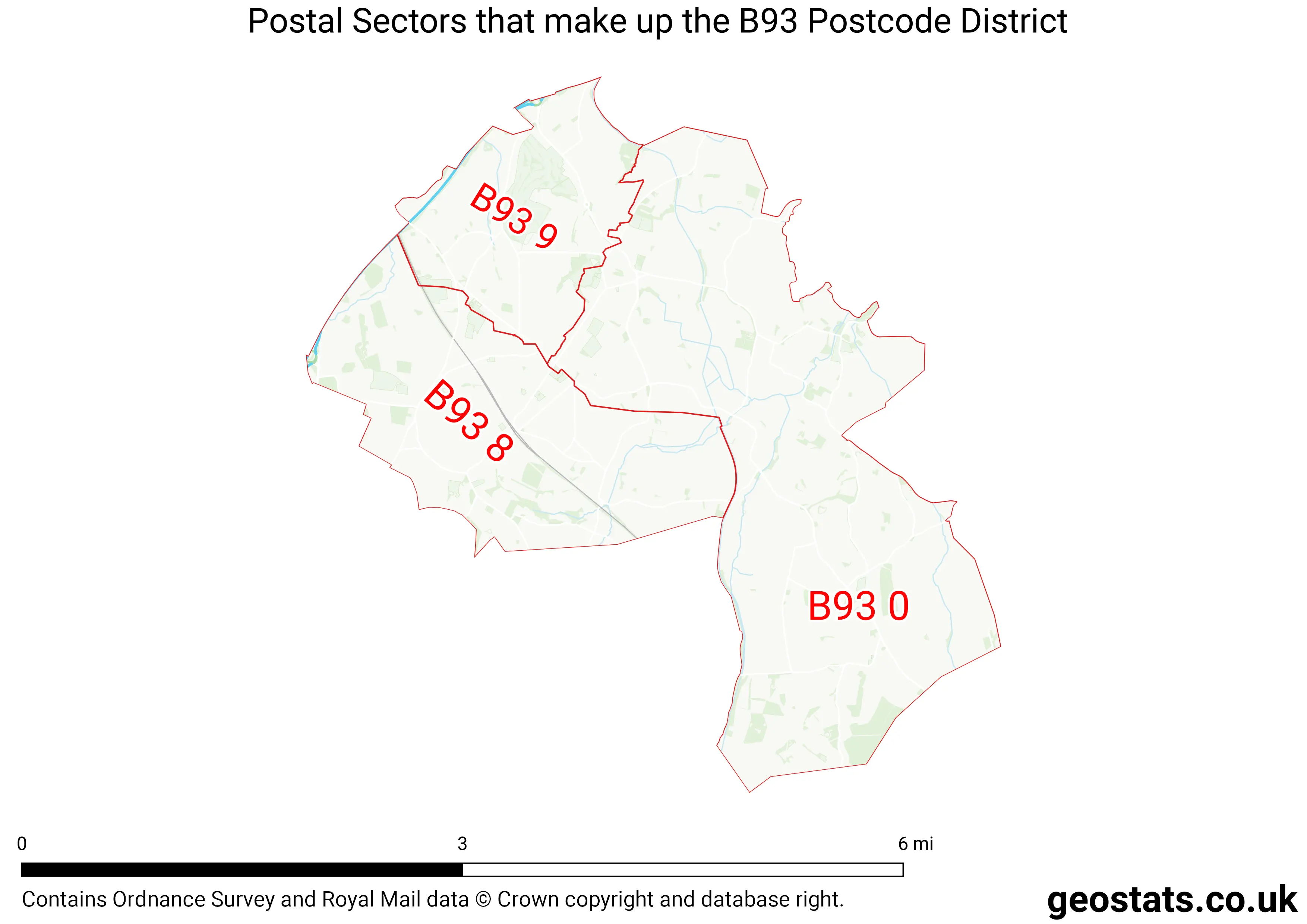 Map of the B93  District