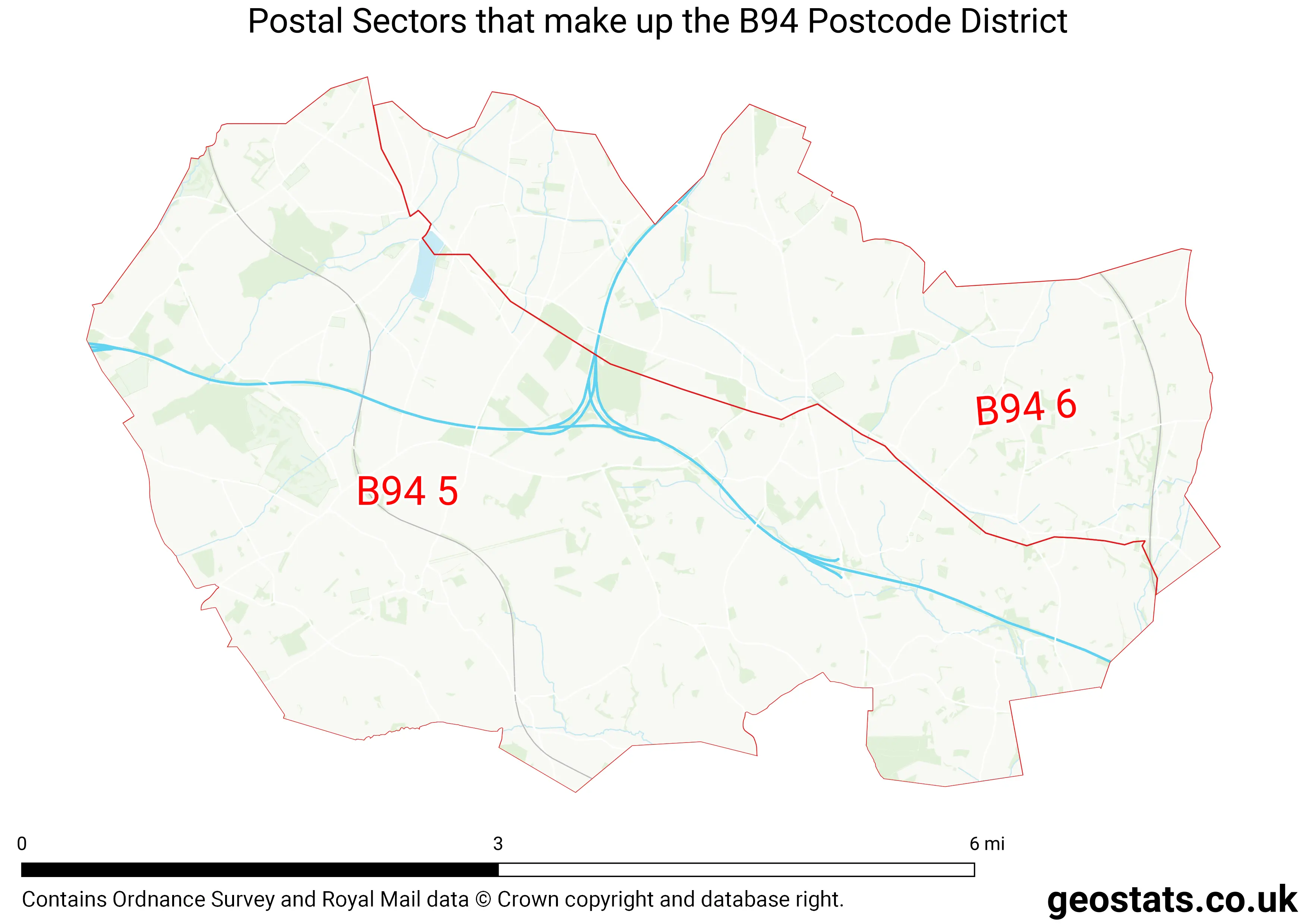 Map of the B94  District