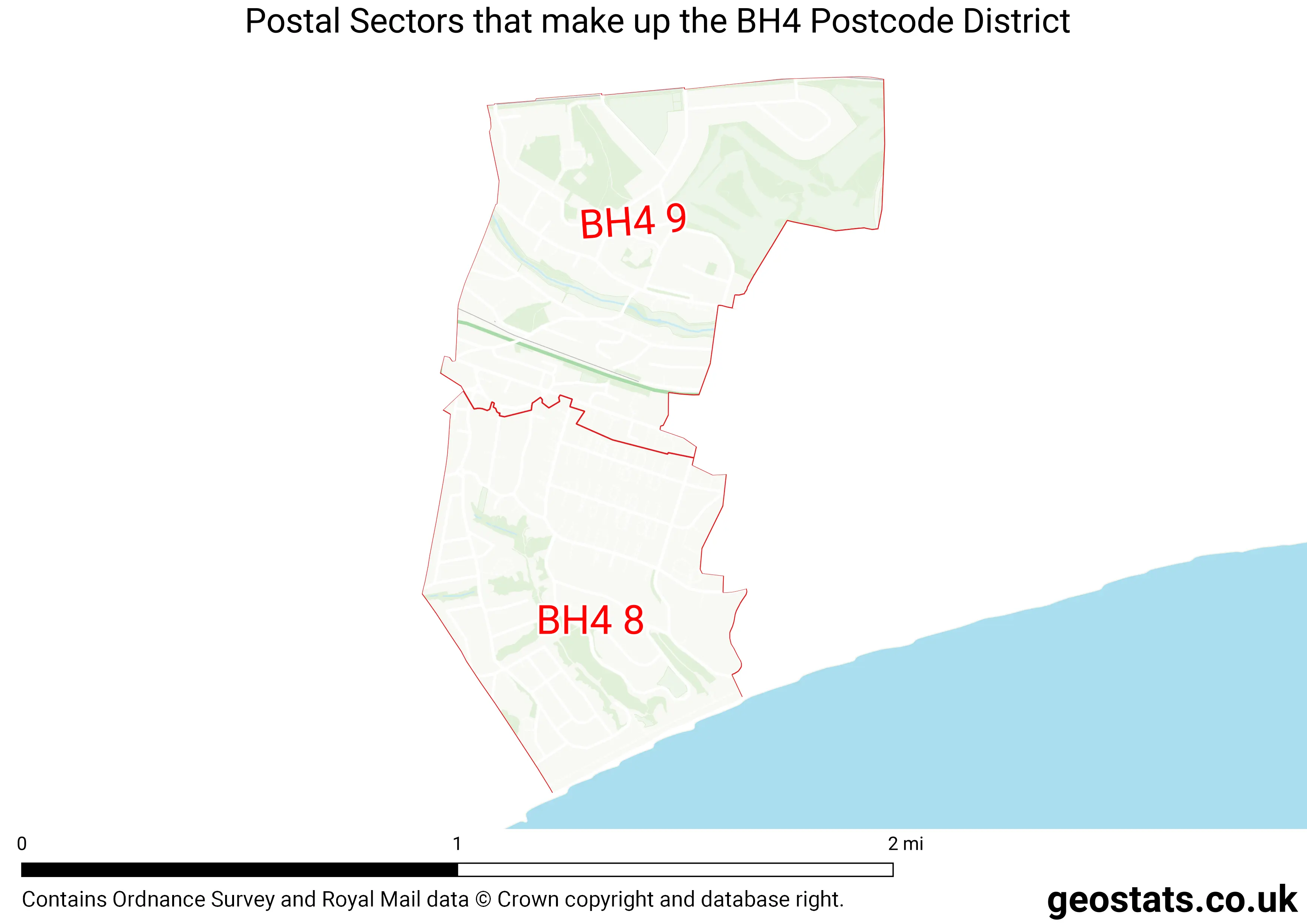 Map of the BH4  District