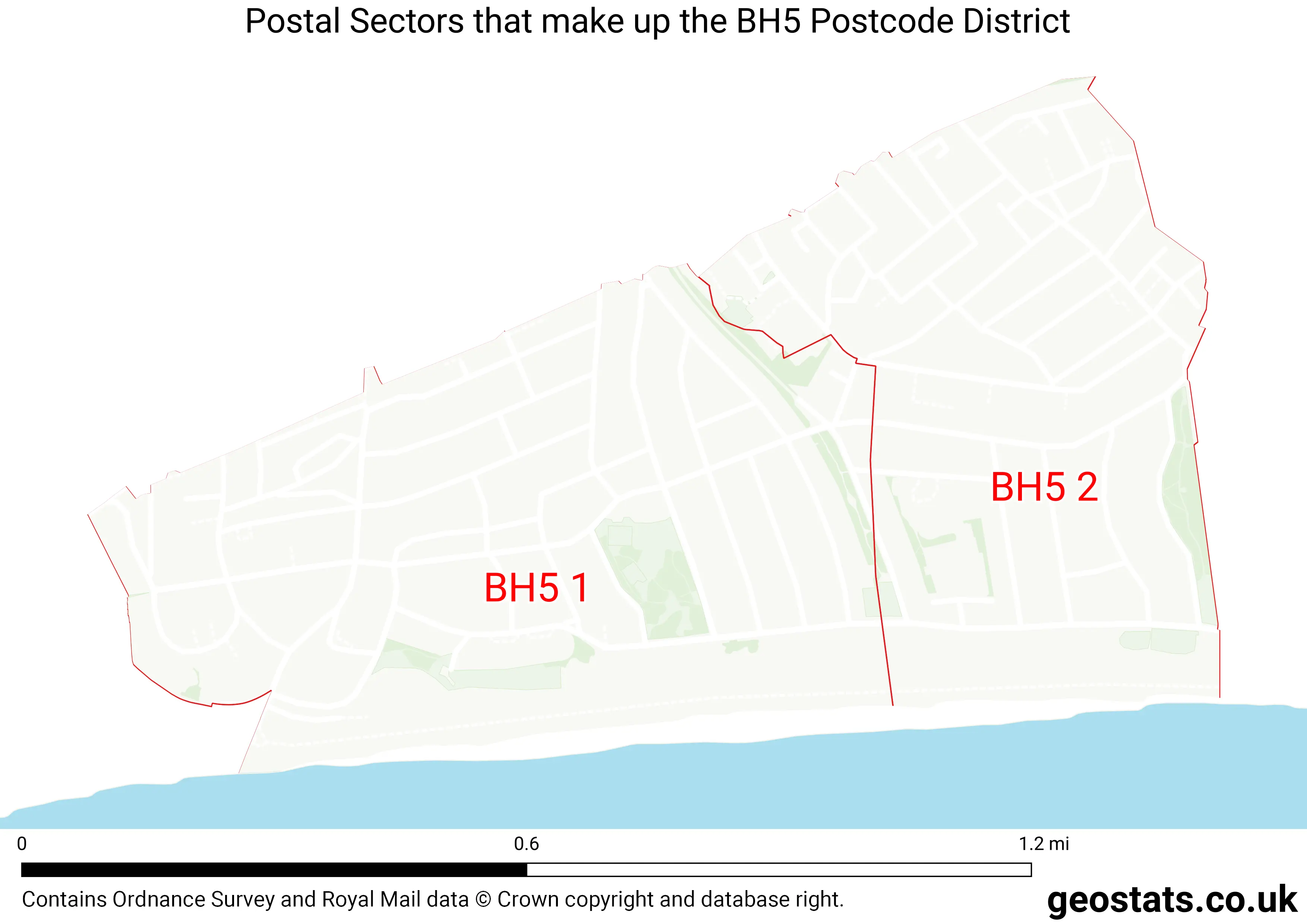 Map of the BH5  District
