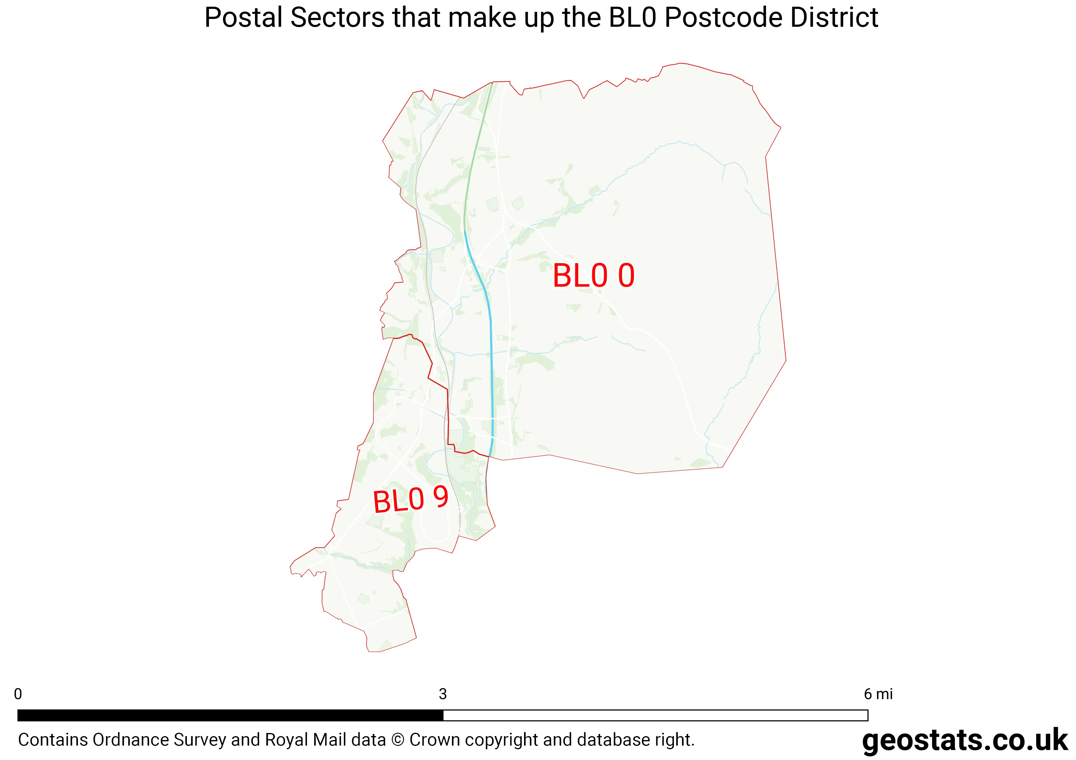 Map of the BL0  District