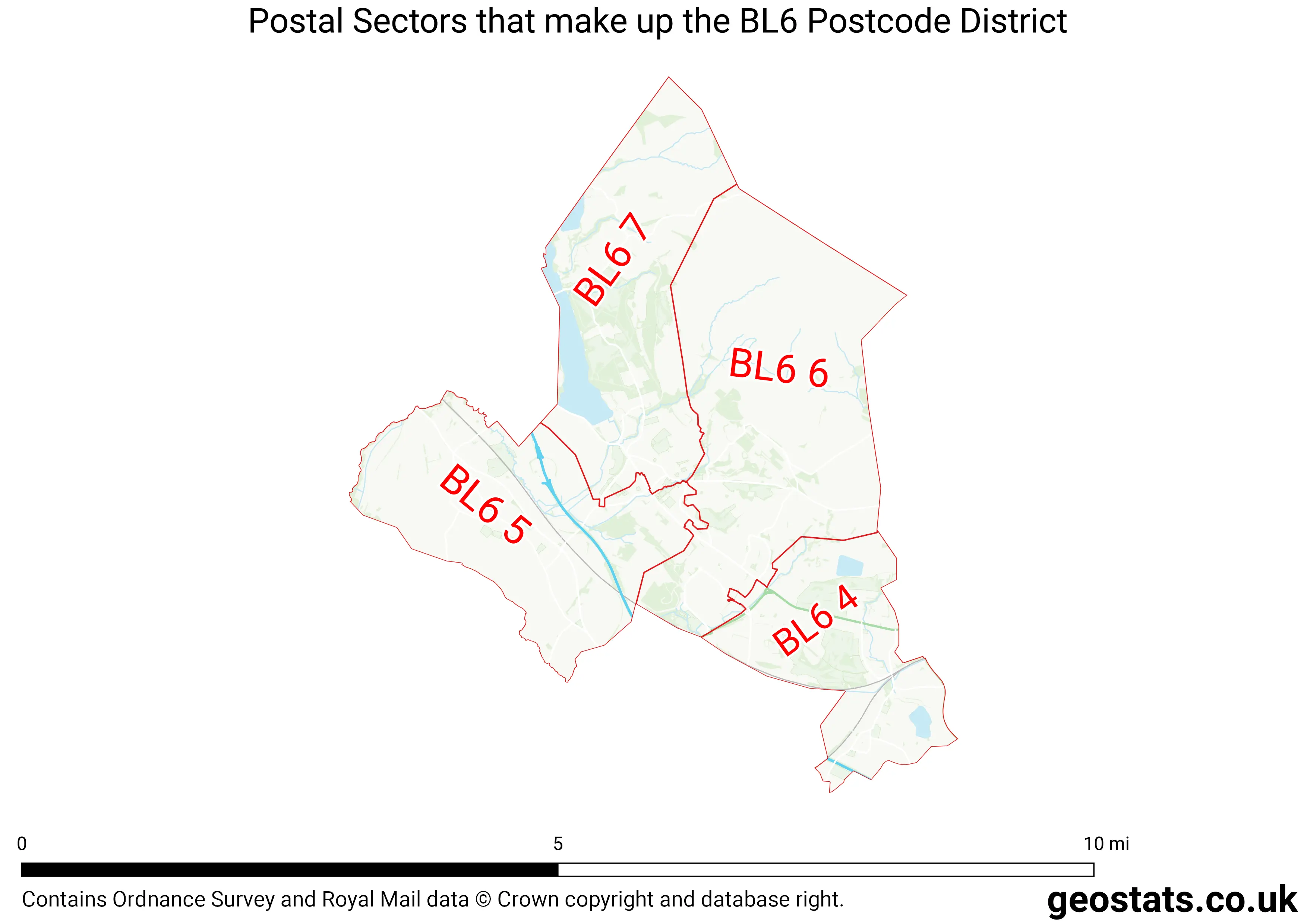 Map of the BL6  District