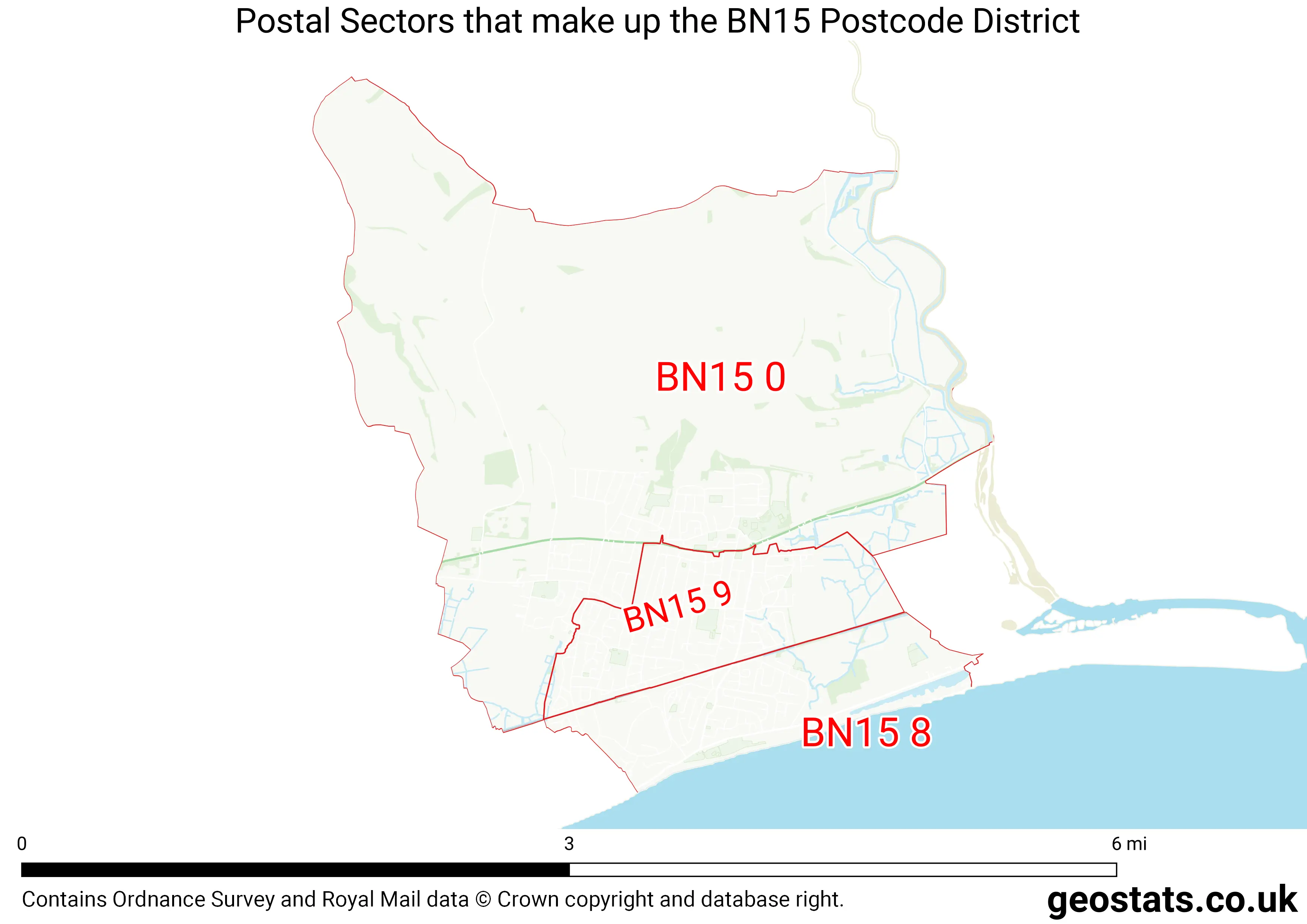 Map of the BN15  District