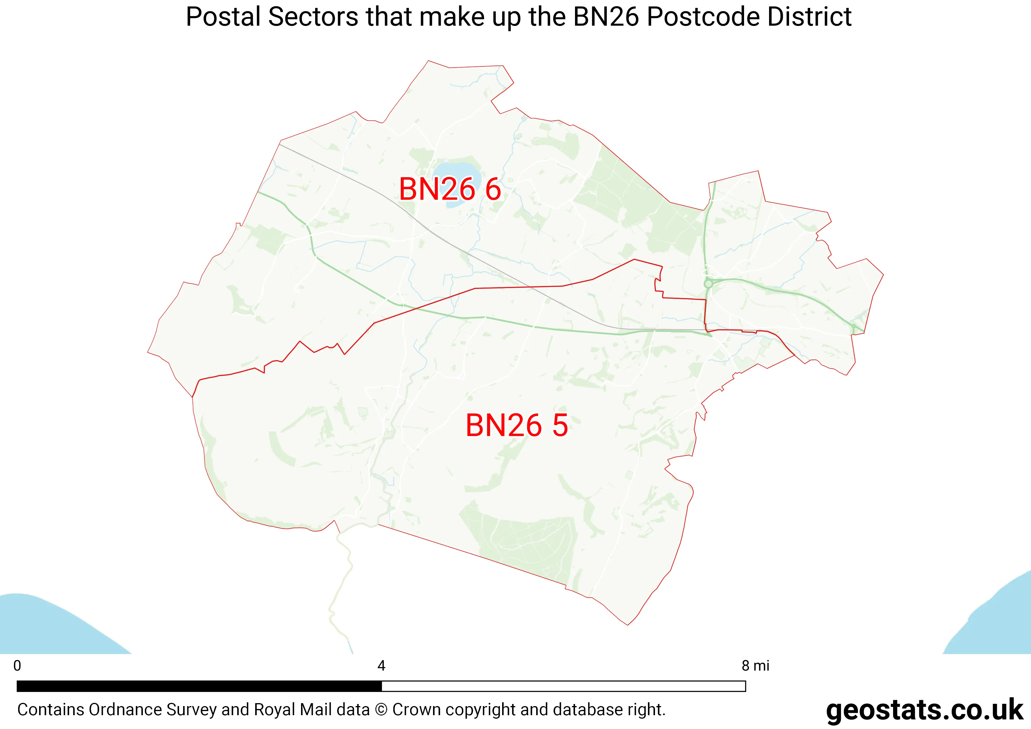 Map of the BN26  District