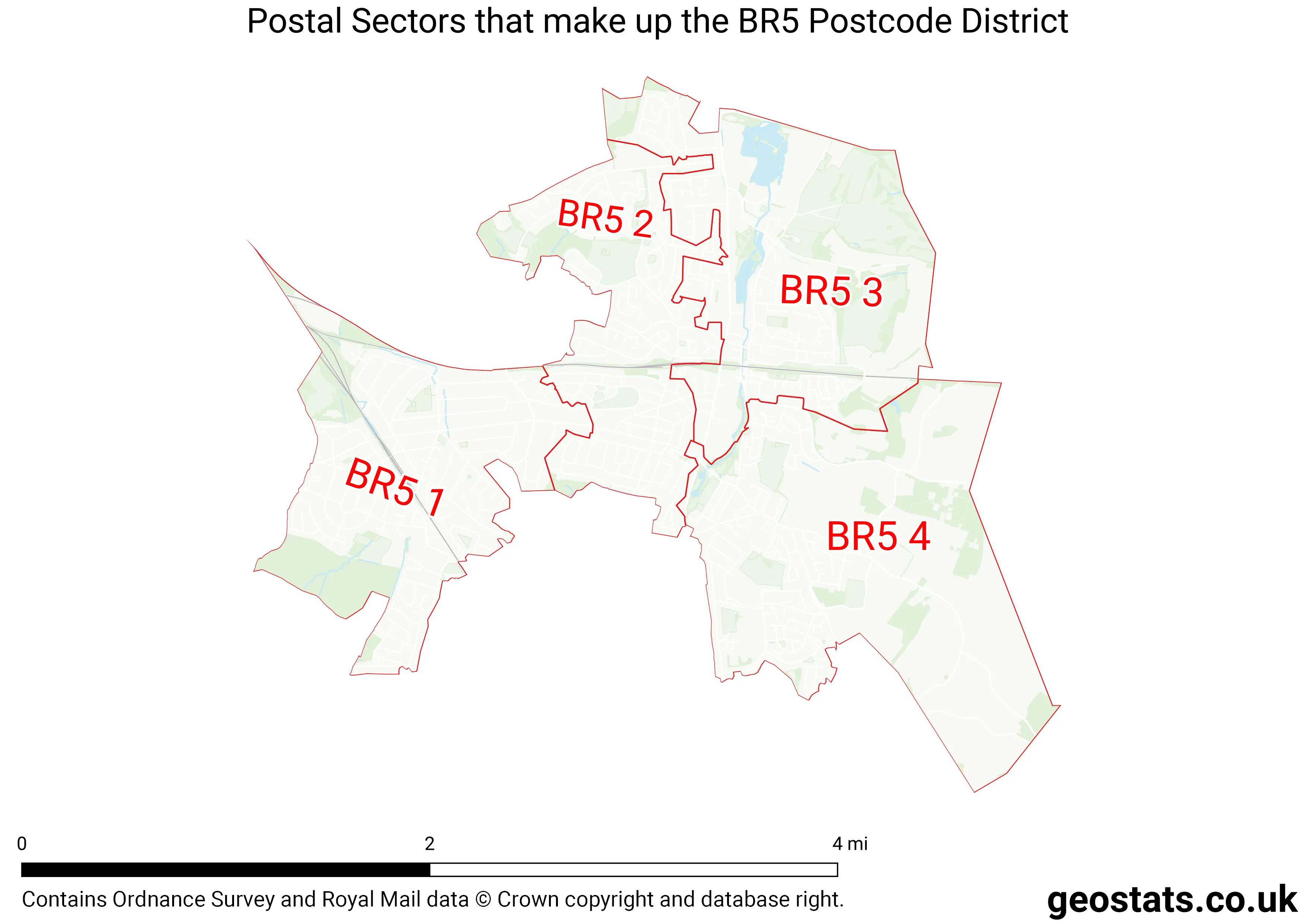 Map of the BR5  District