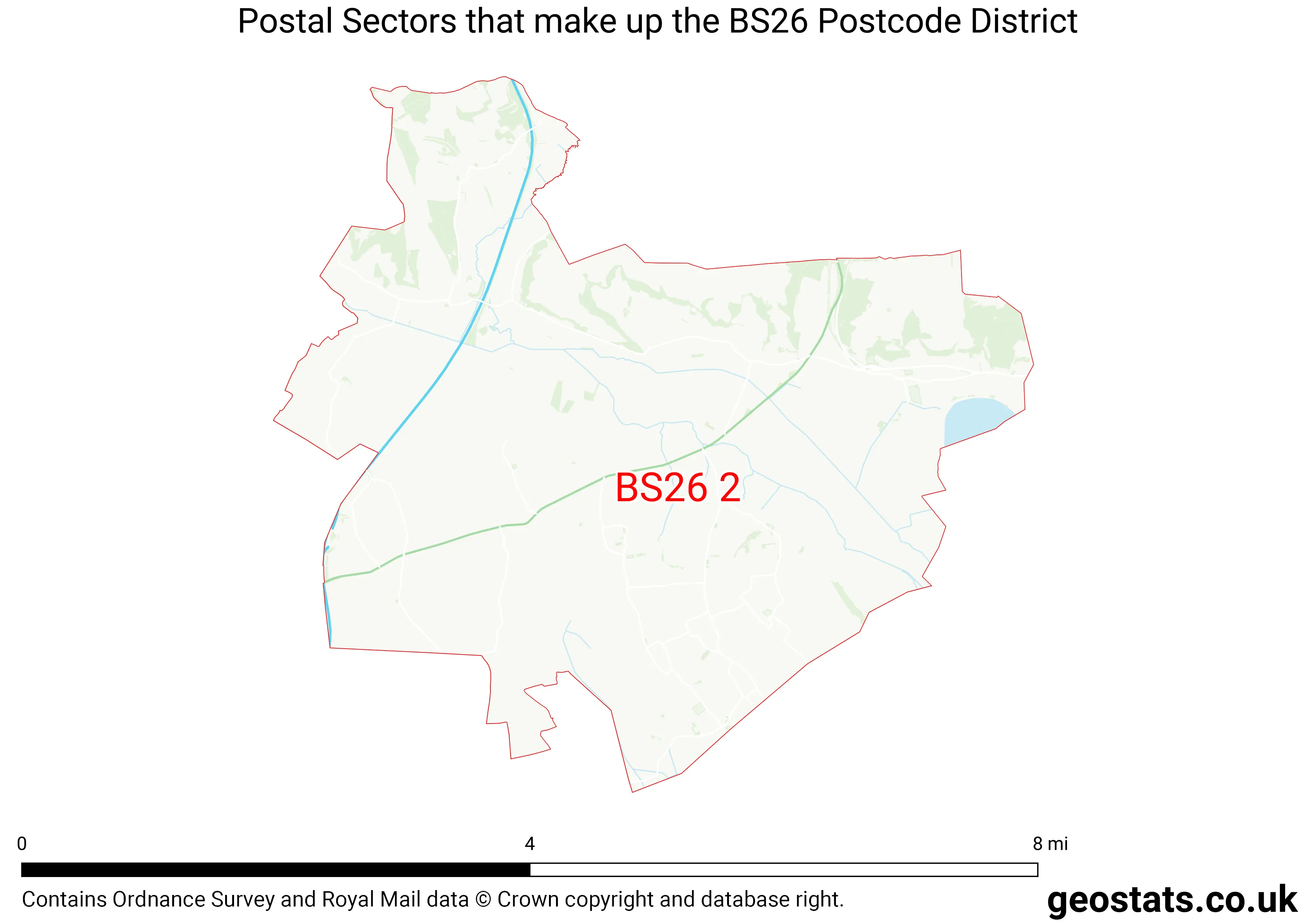 Map of the BS26  District