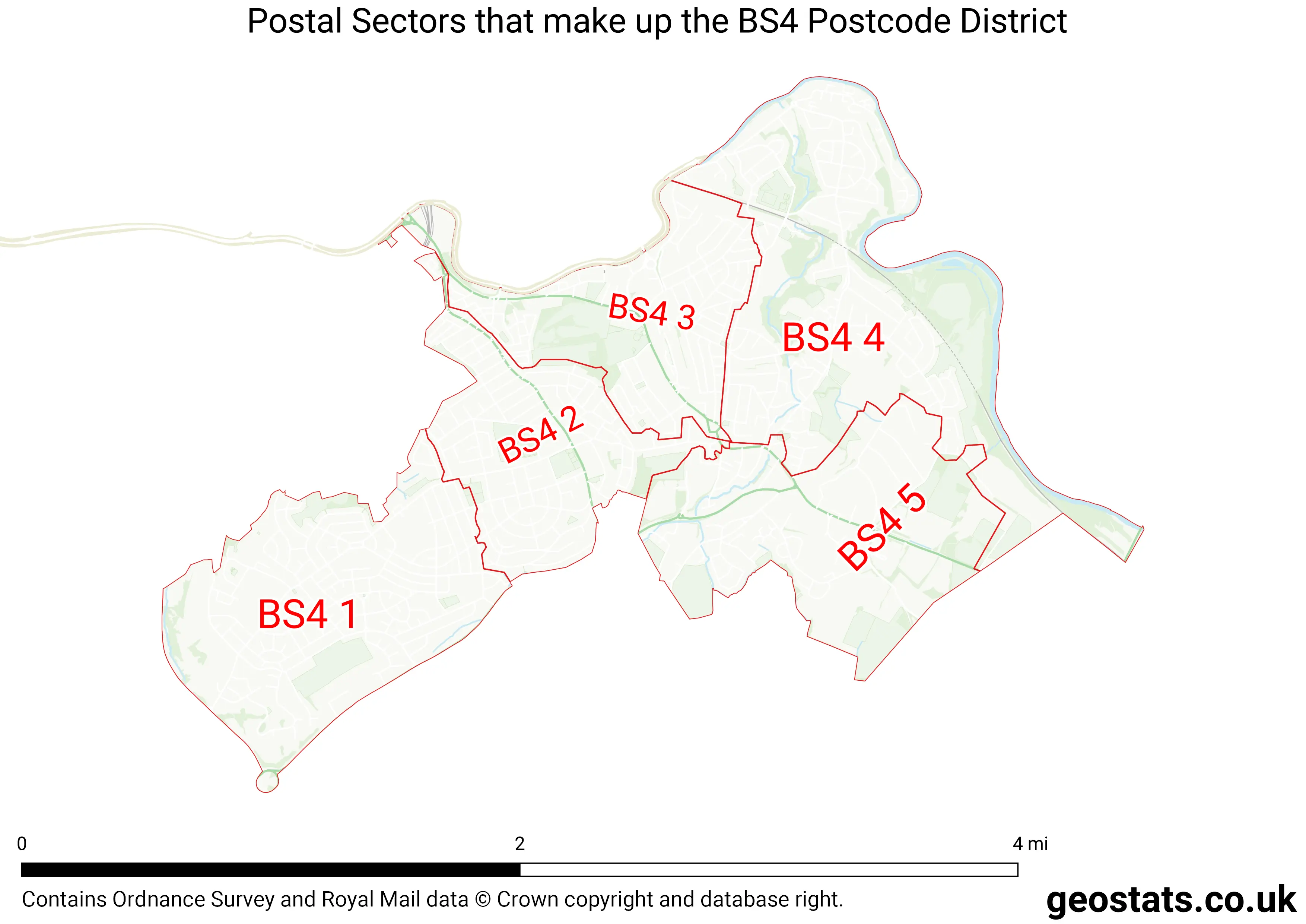 Map of the BS4  District