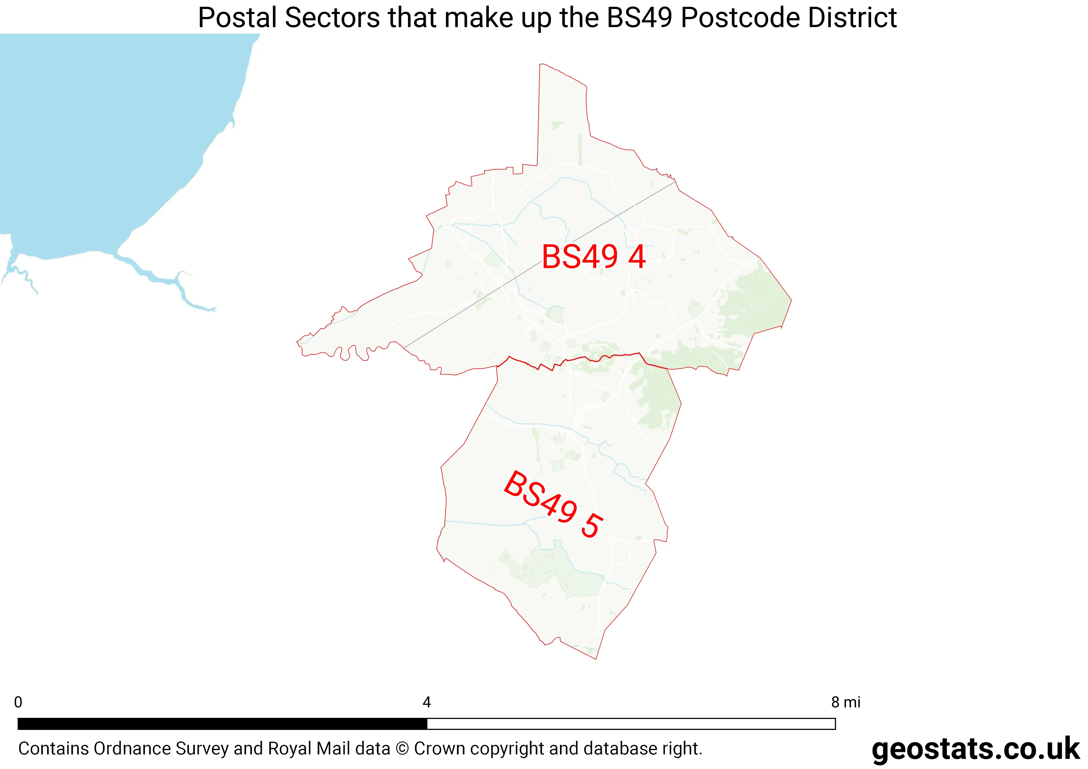 Map of the BS49  District
