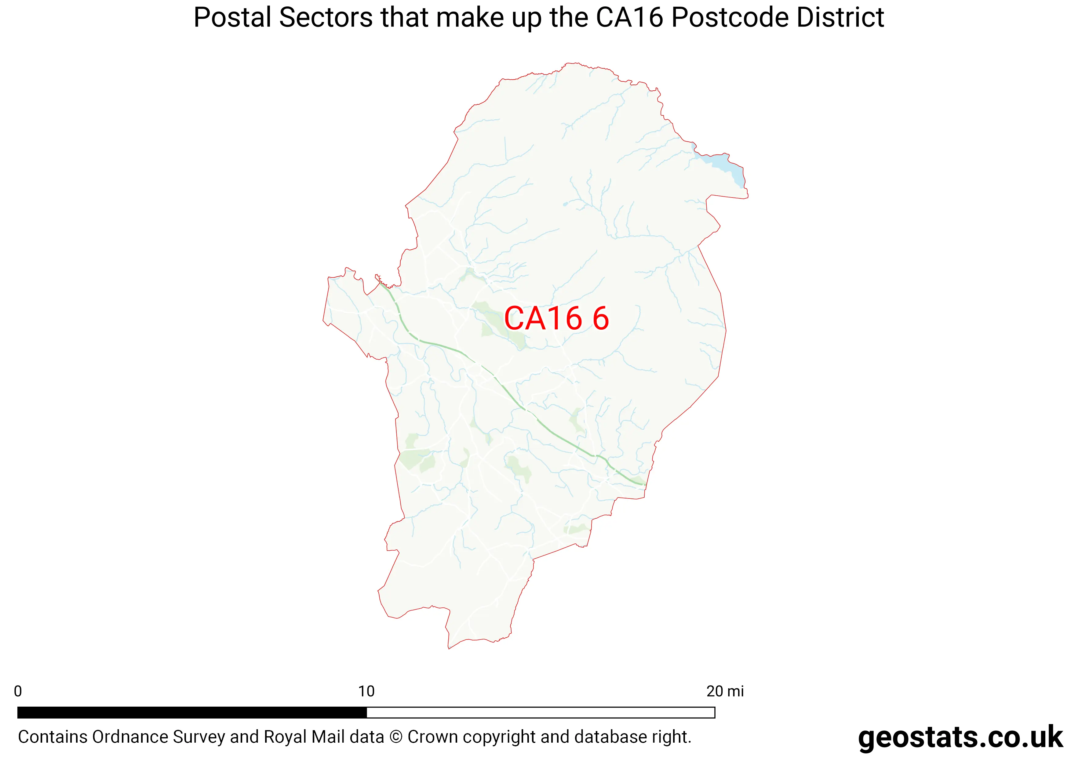 Map of the CA16  District