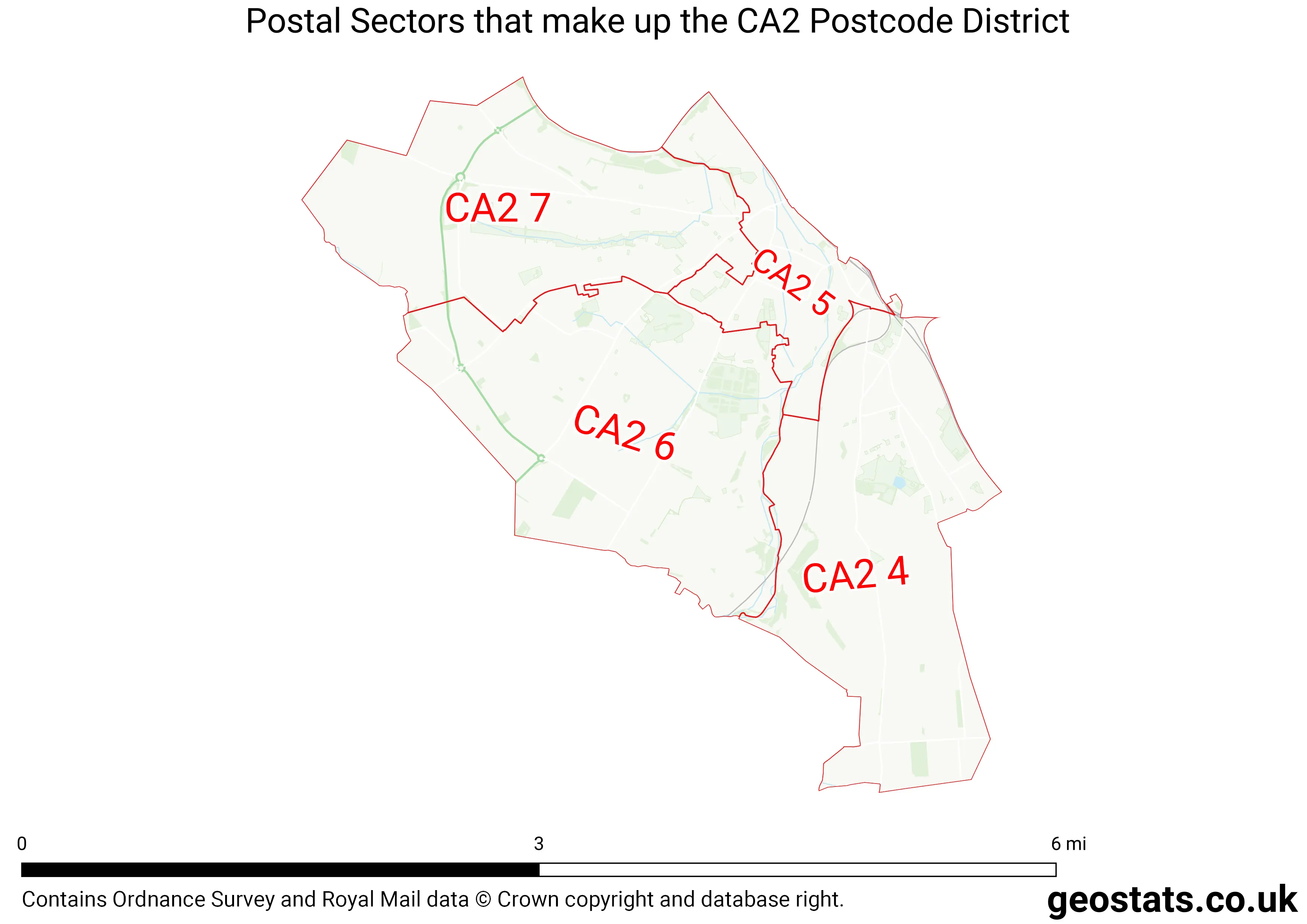 Map of the CA2  District