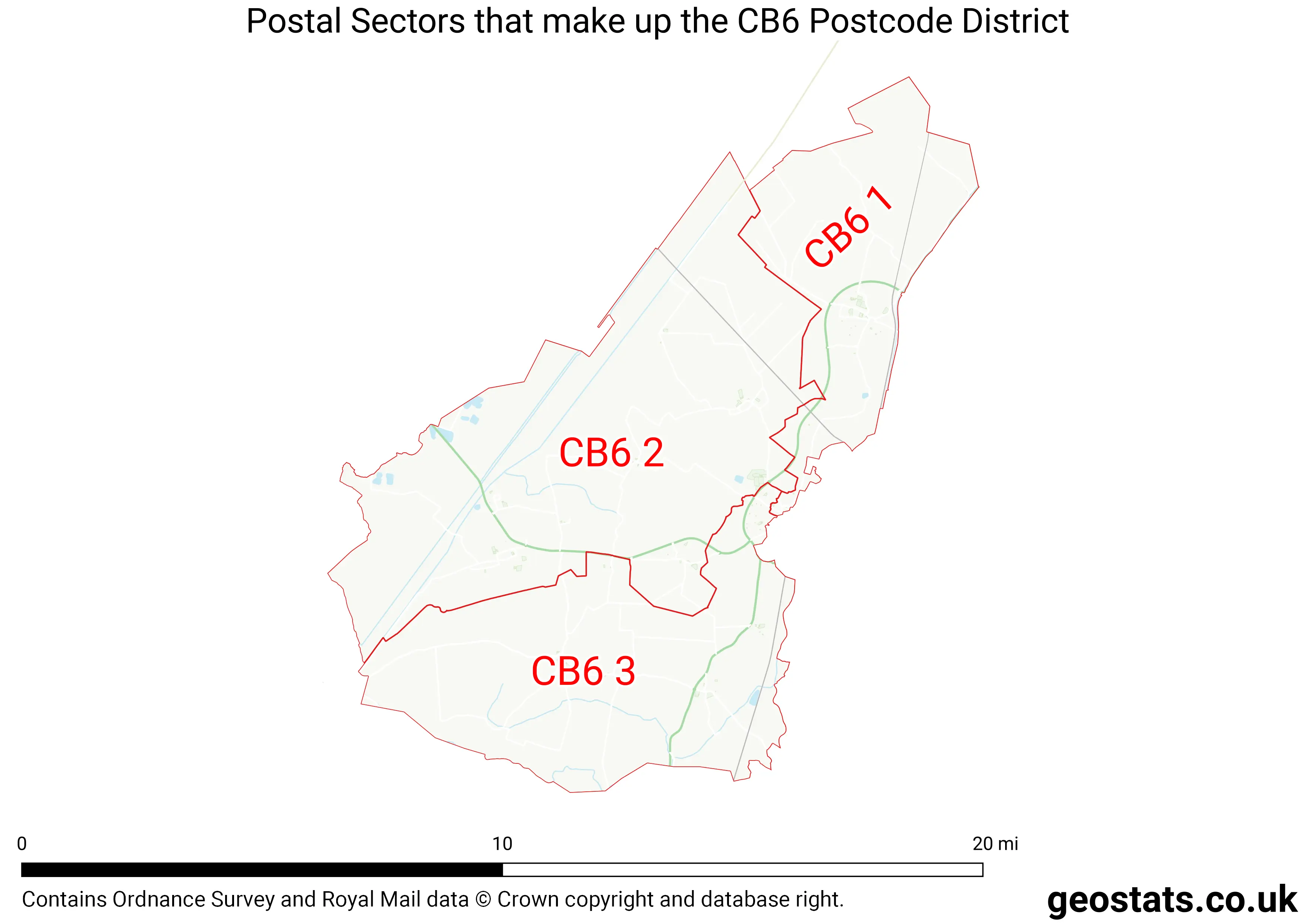 Map of the CB6  District
