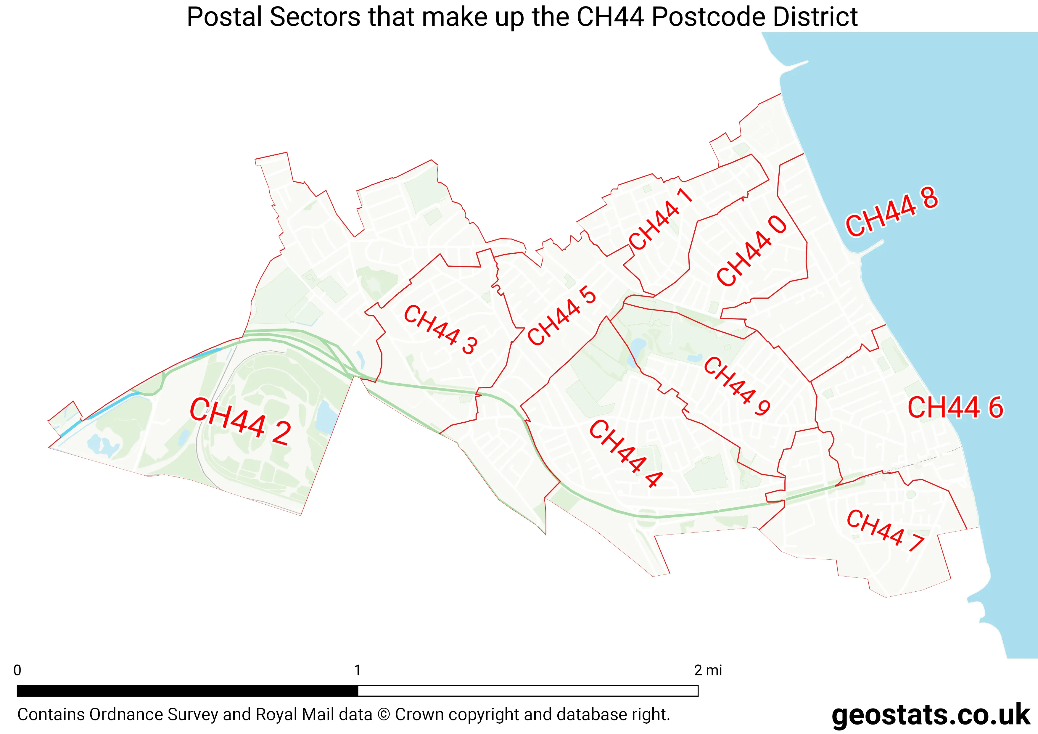 Map of the CH44  District