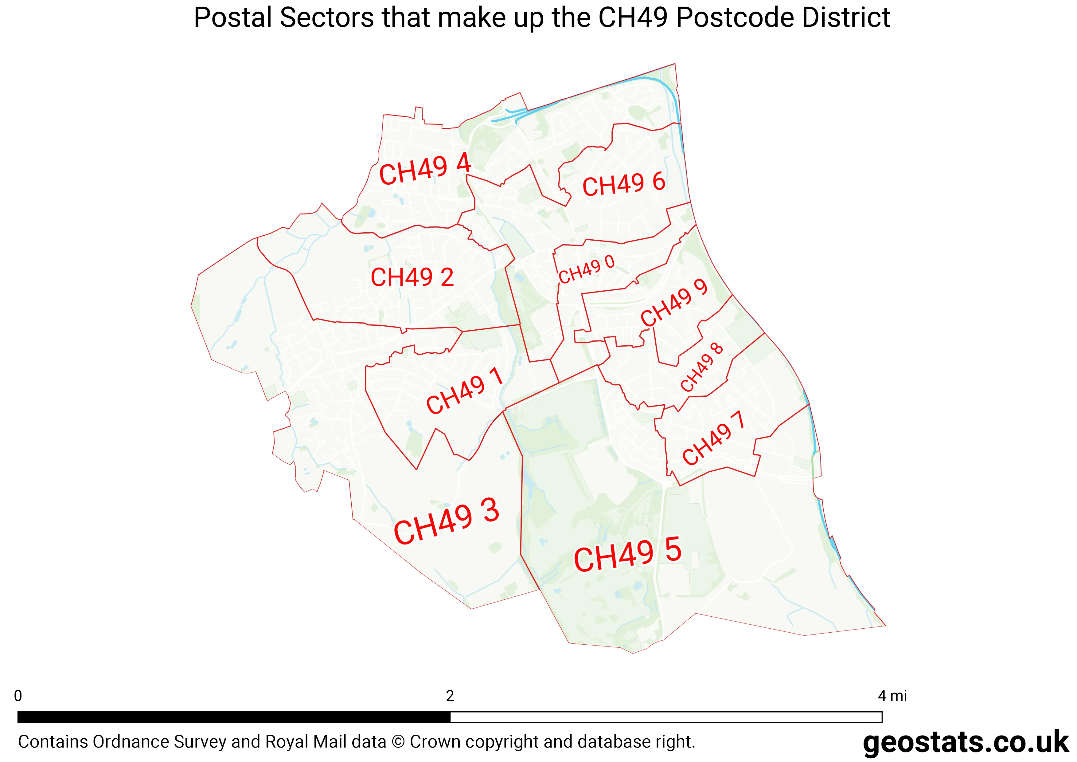 Map of the CH49  District
