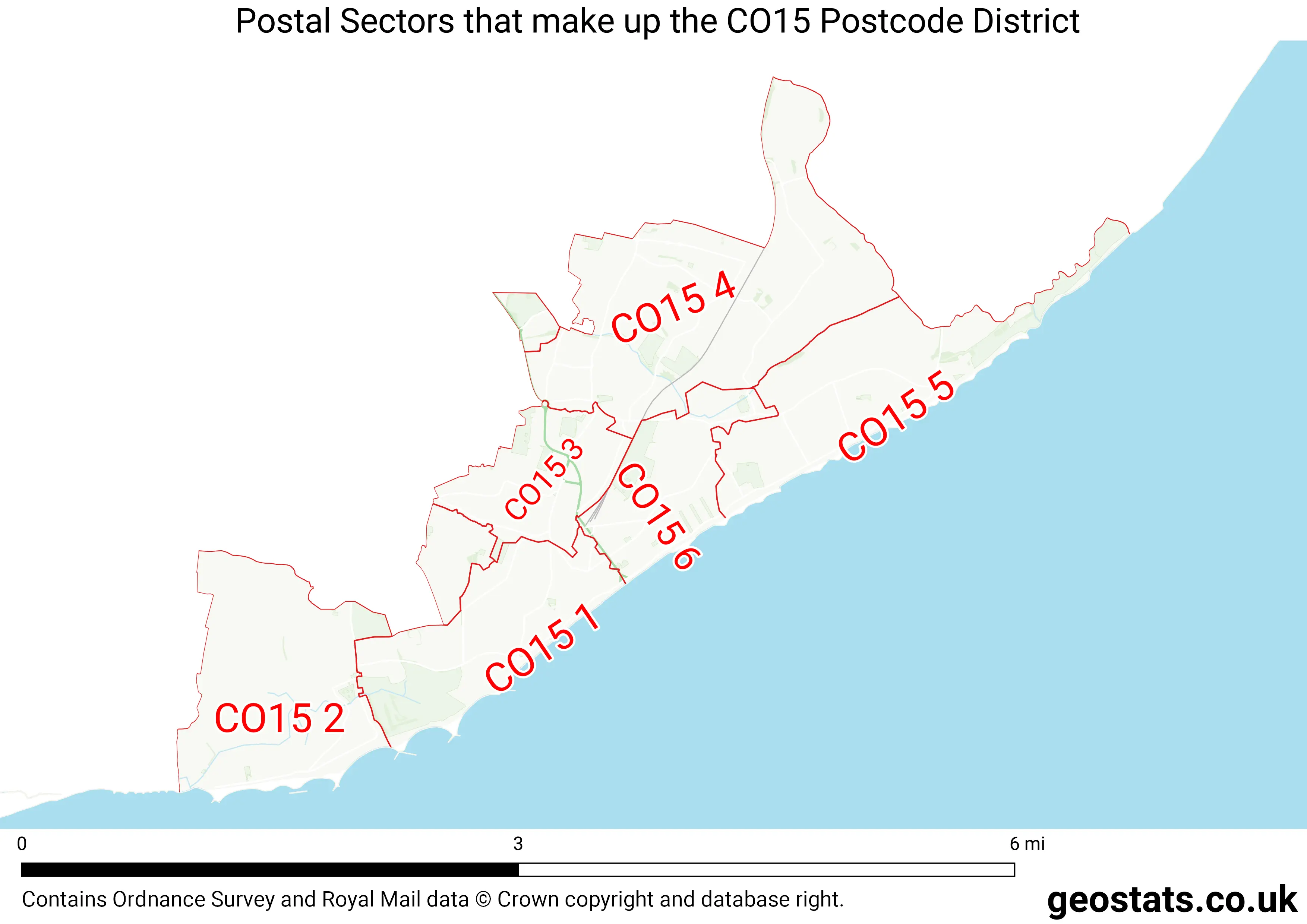 Map of the CO15  District
