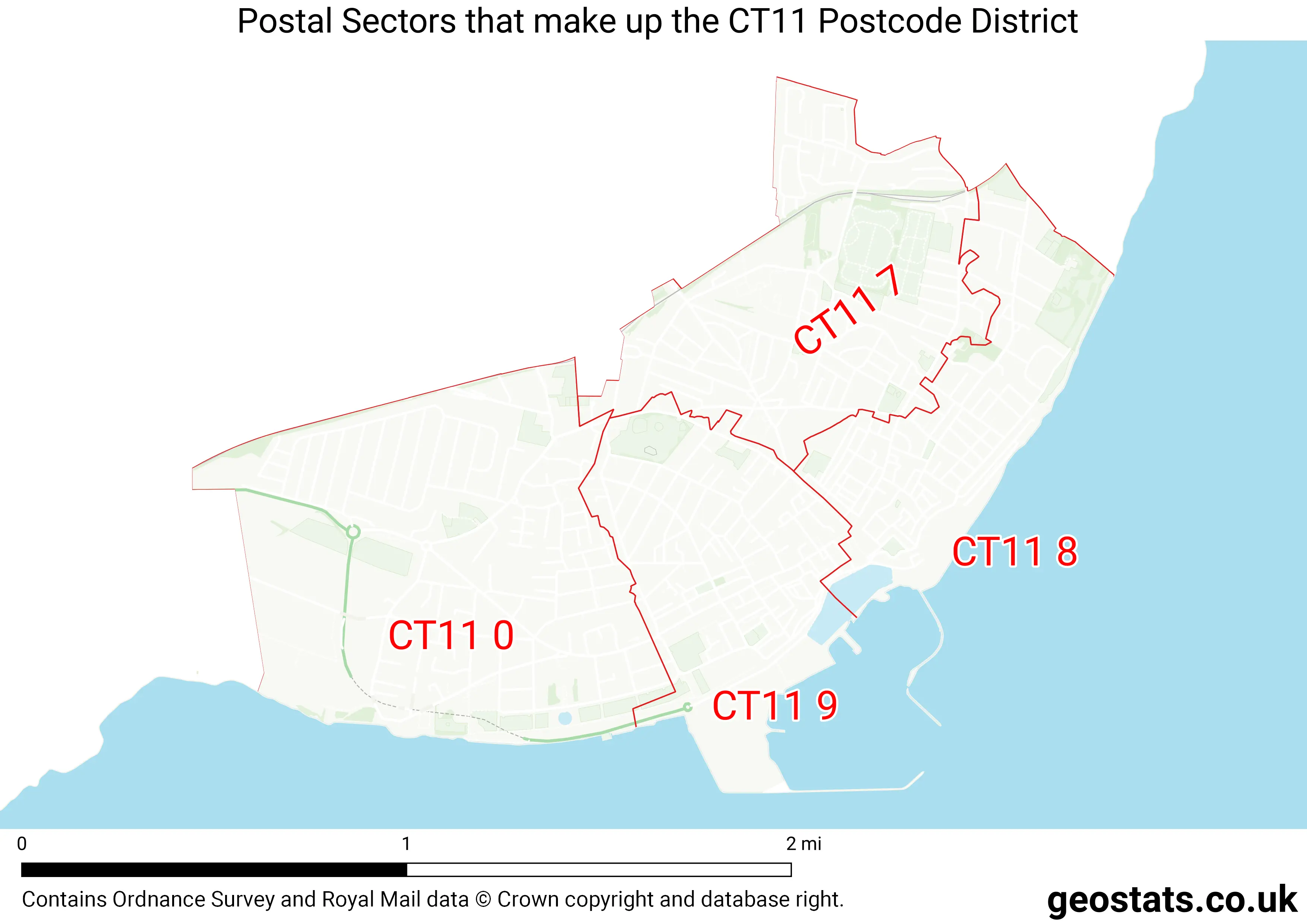 Map of the CT11  District
