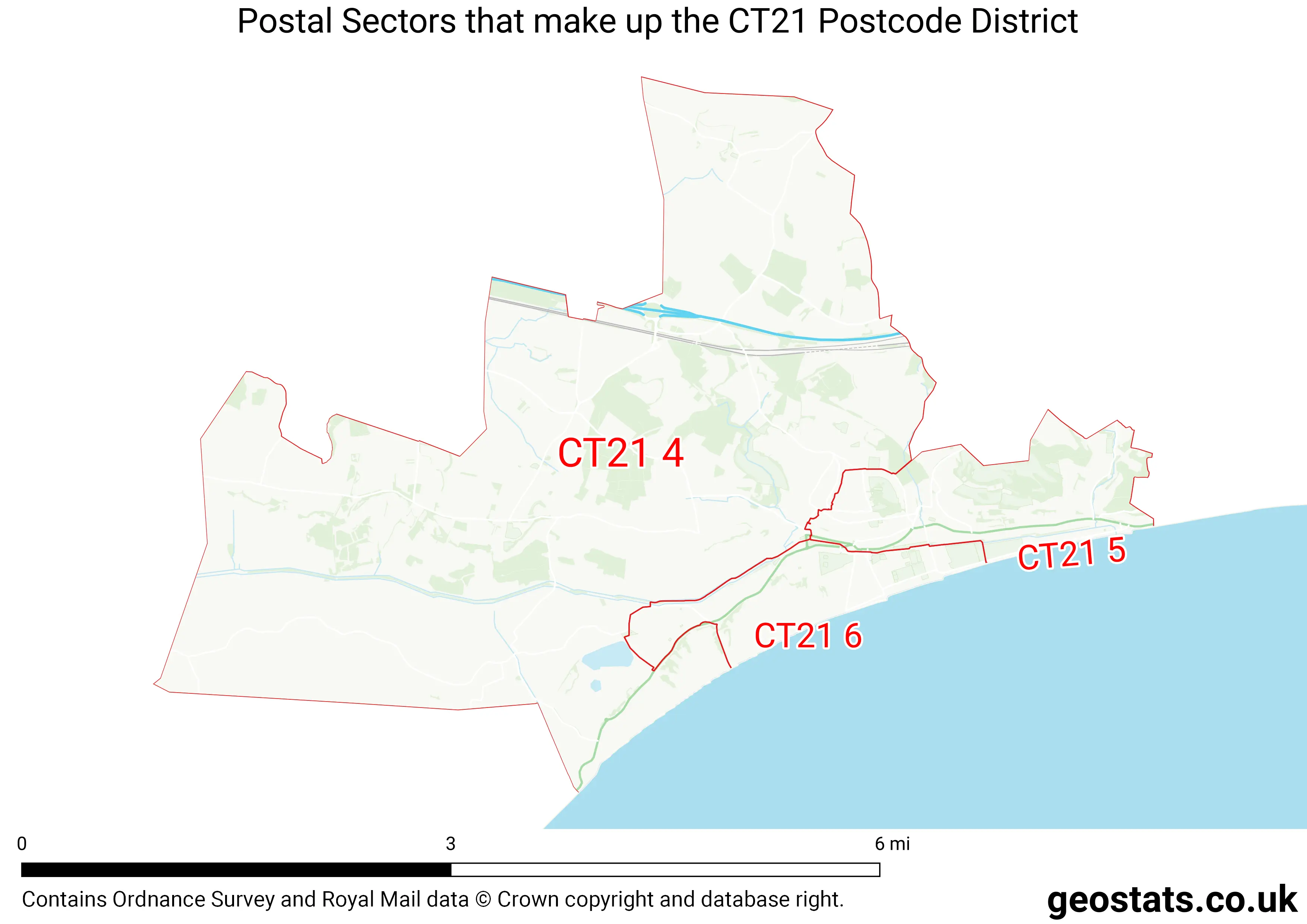 Map of the CT21  District