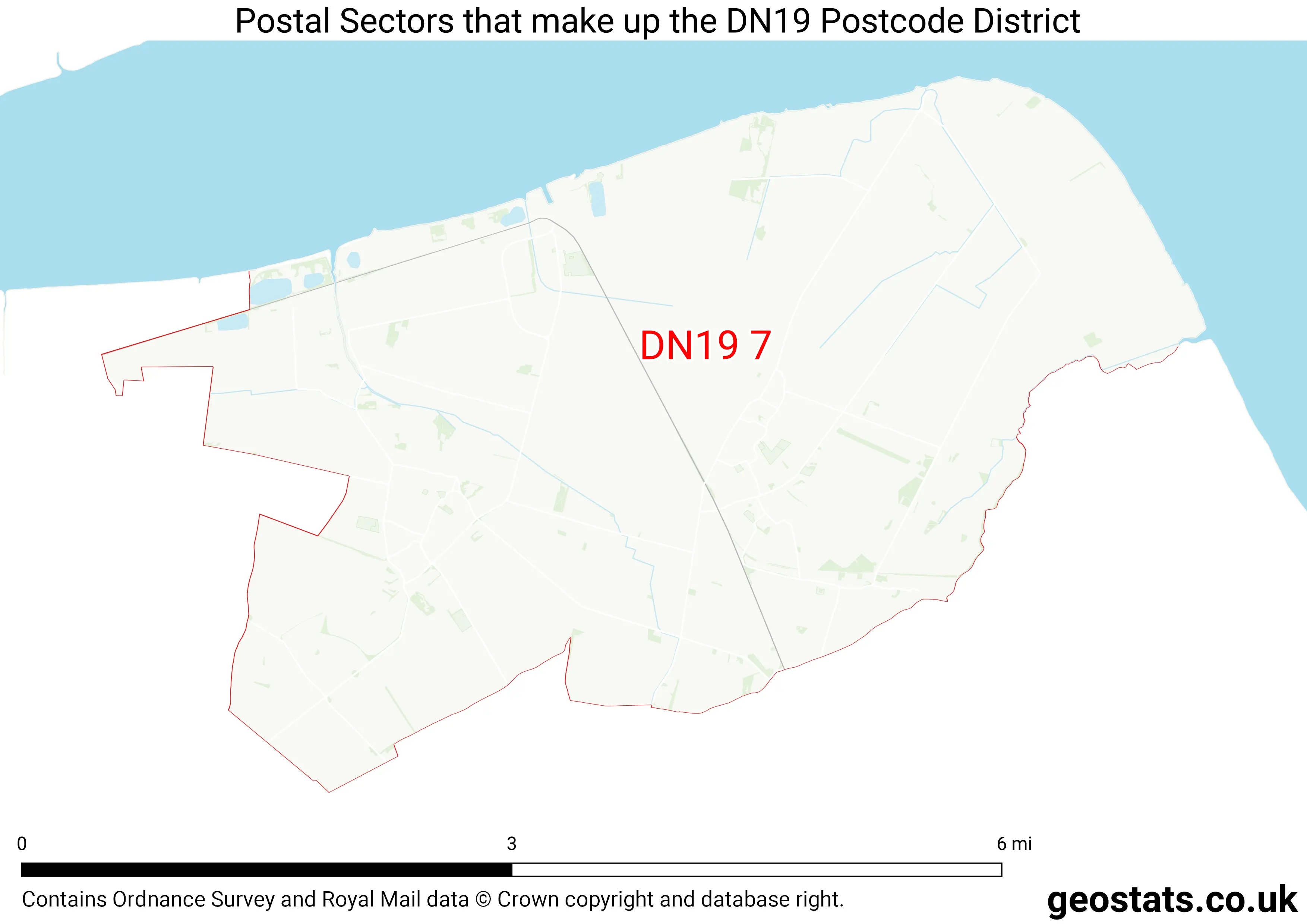 Map of the DN19  District