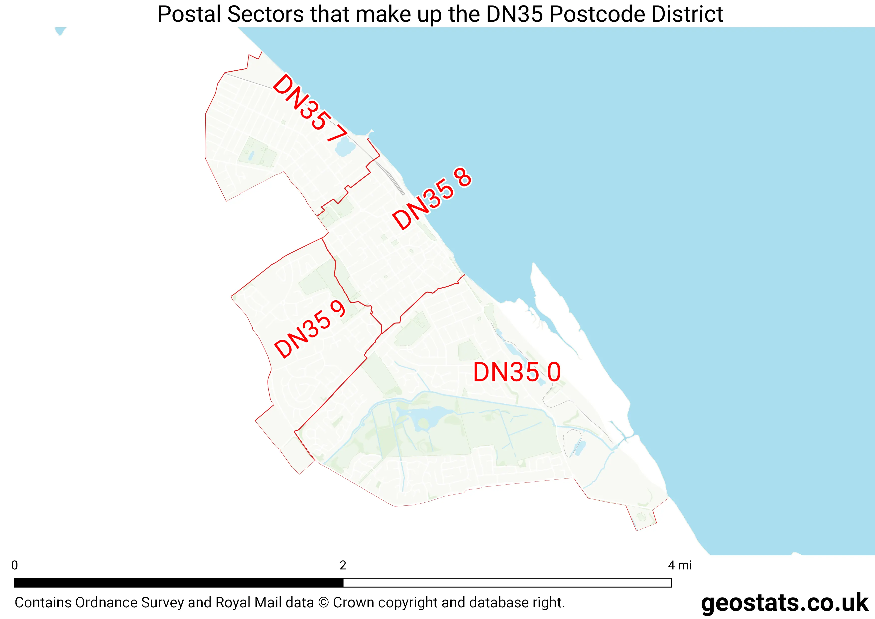 Map of the DN35  District
