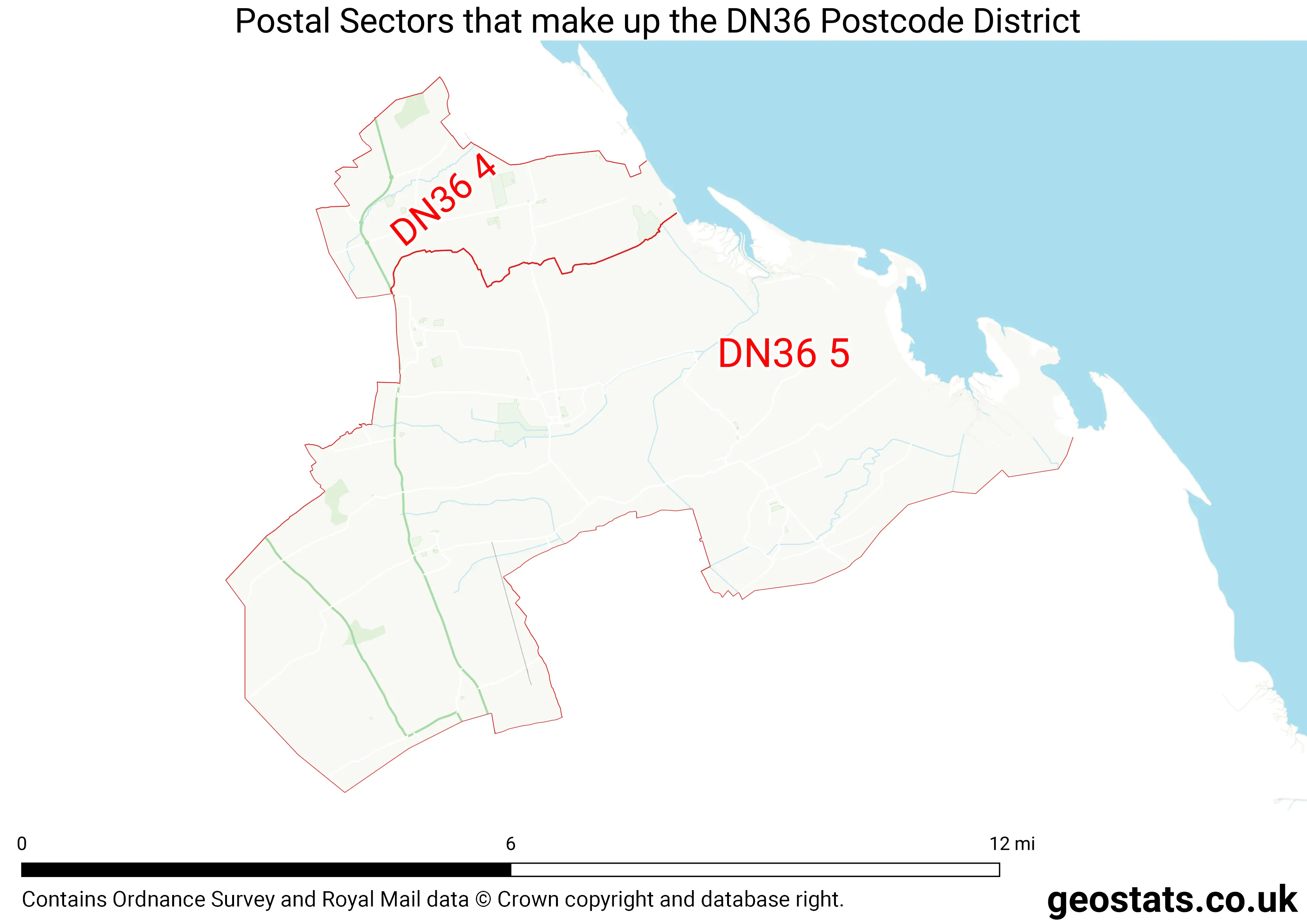 Map of the DN36  District