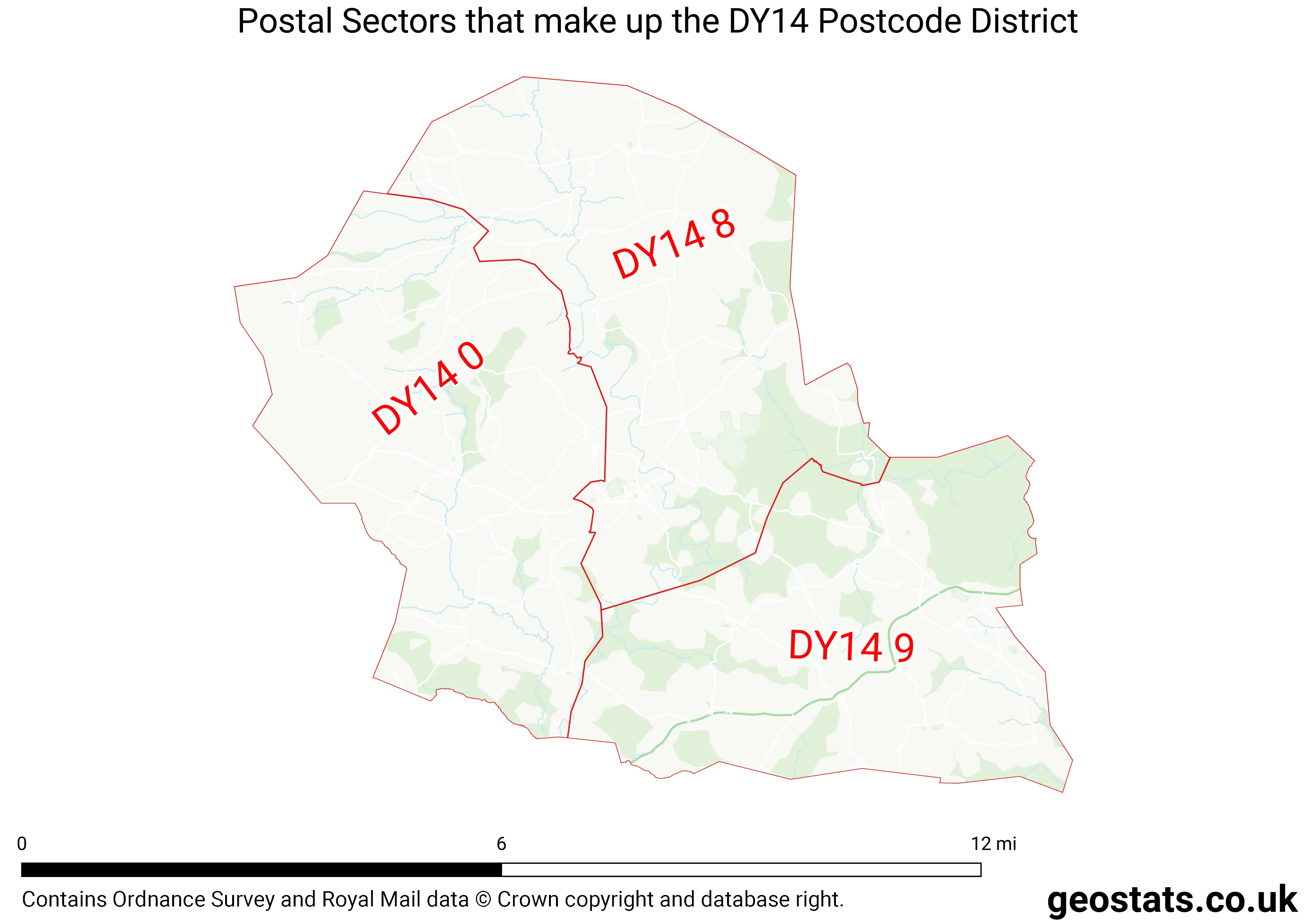 Map of the DY14  District