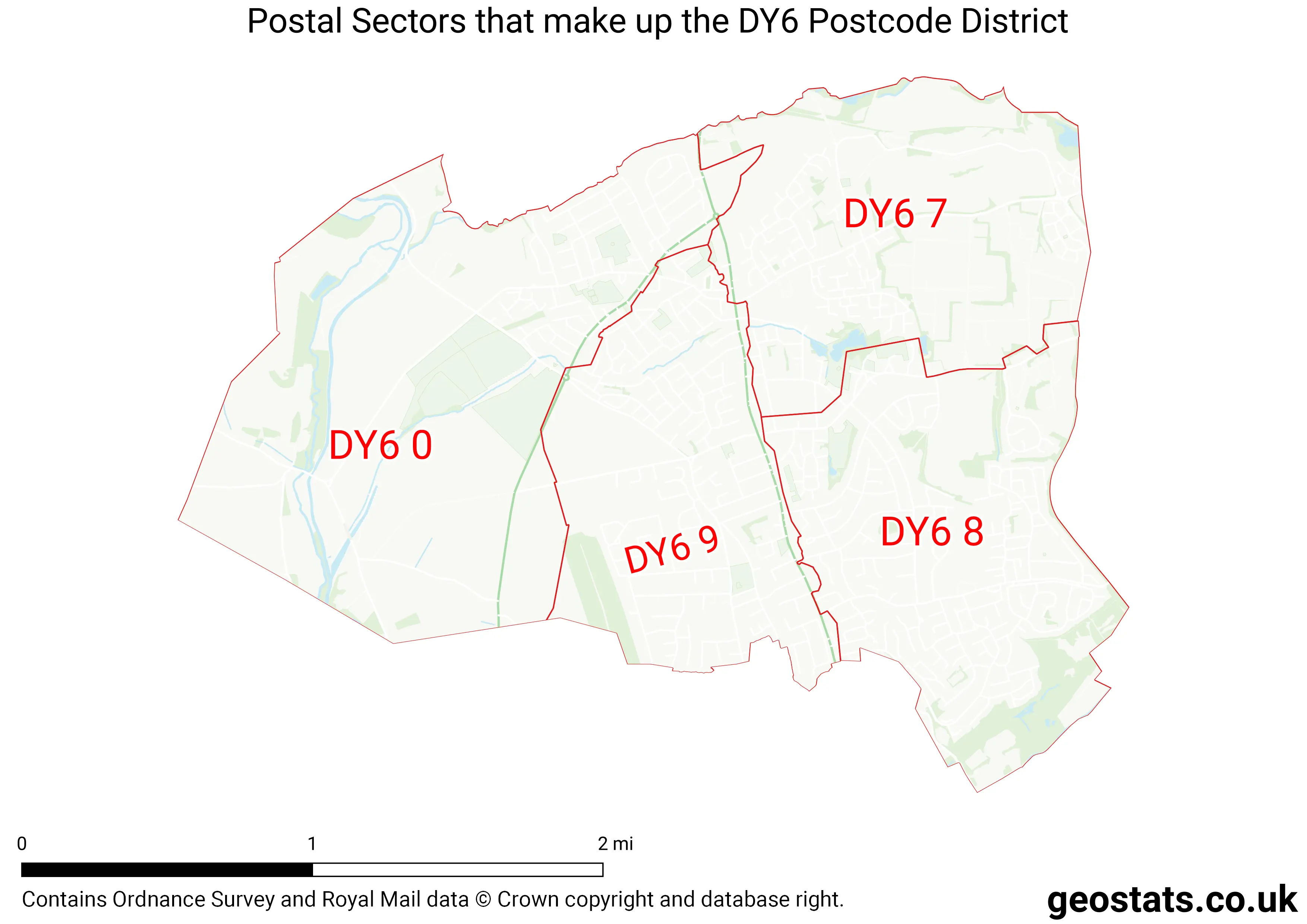 Map of the DY6  District