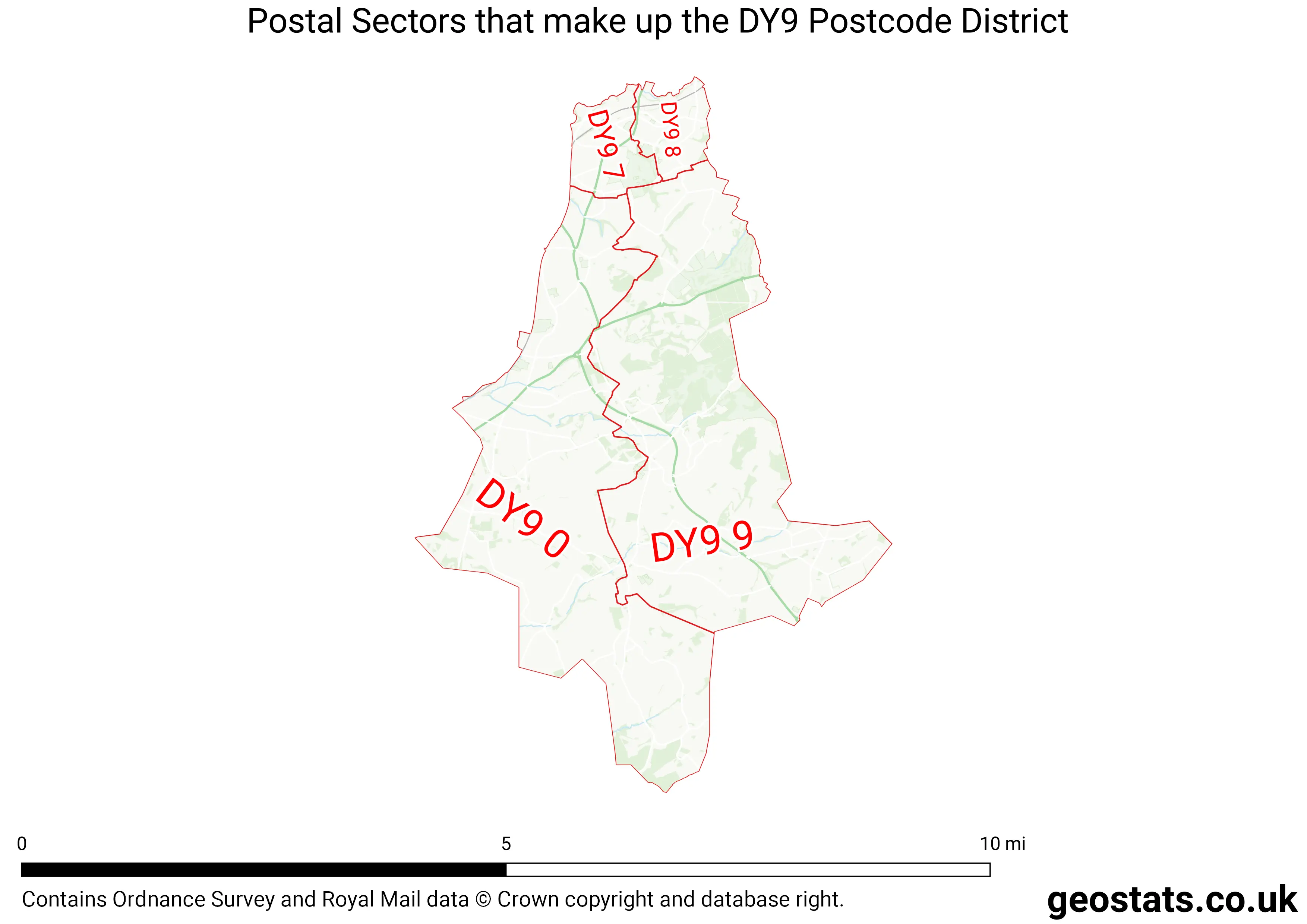 Map of the DY9  District