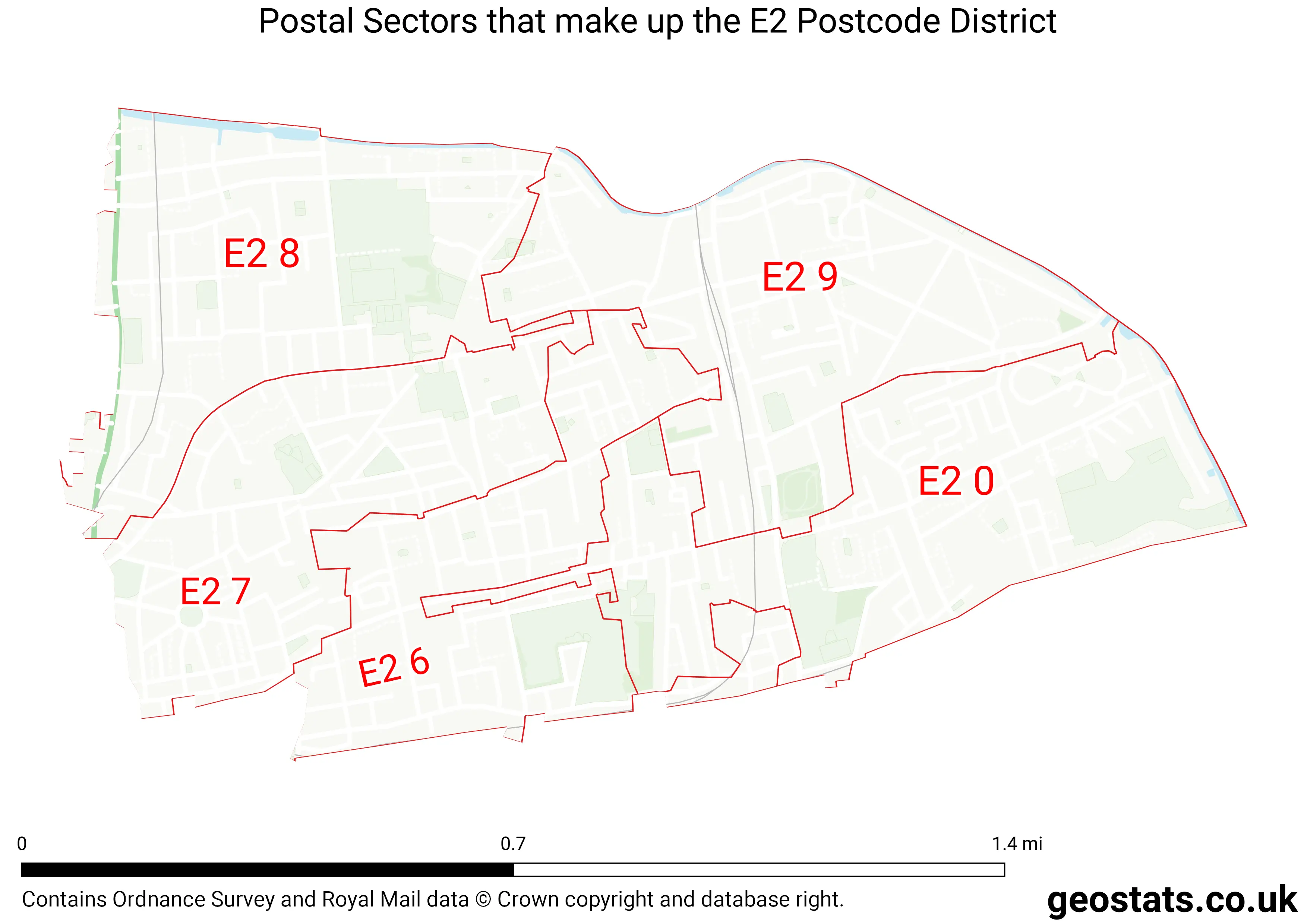 Map of the E2  District