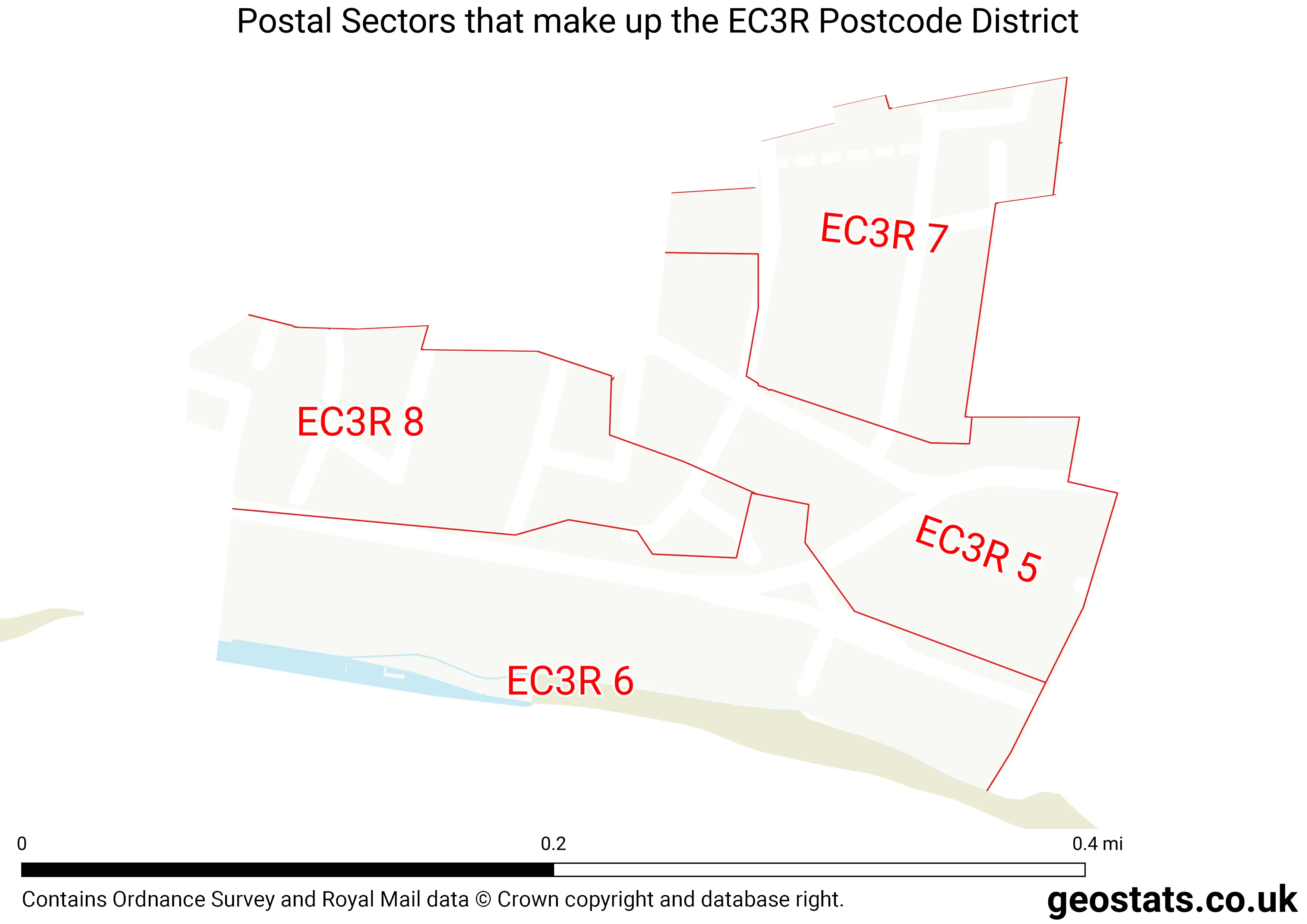Map of the EC3R  District