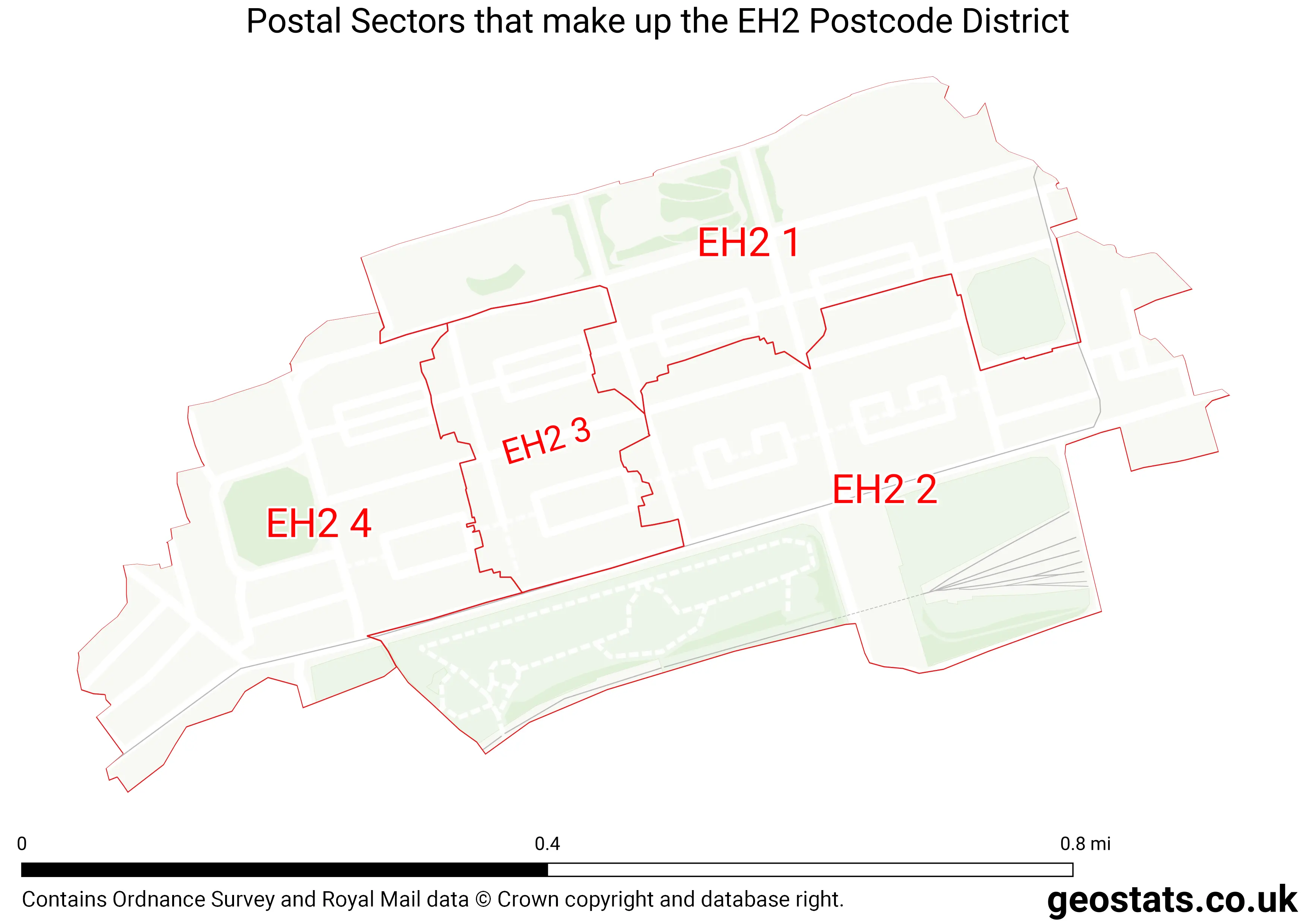 Map of the EH2  District