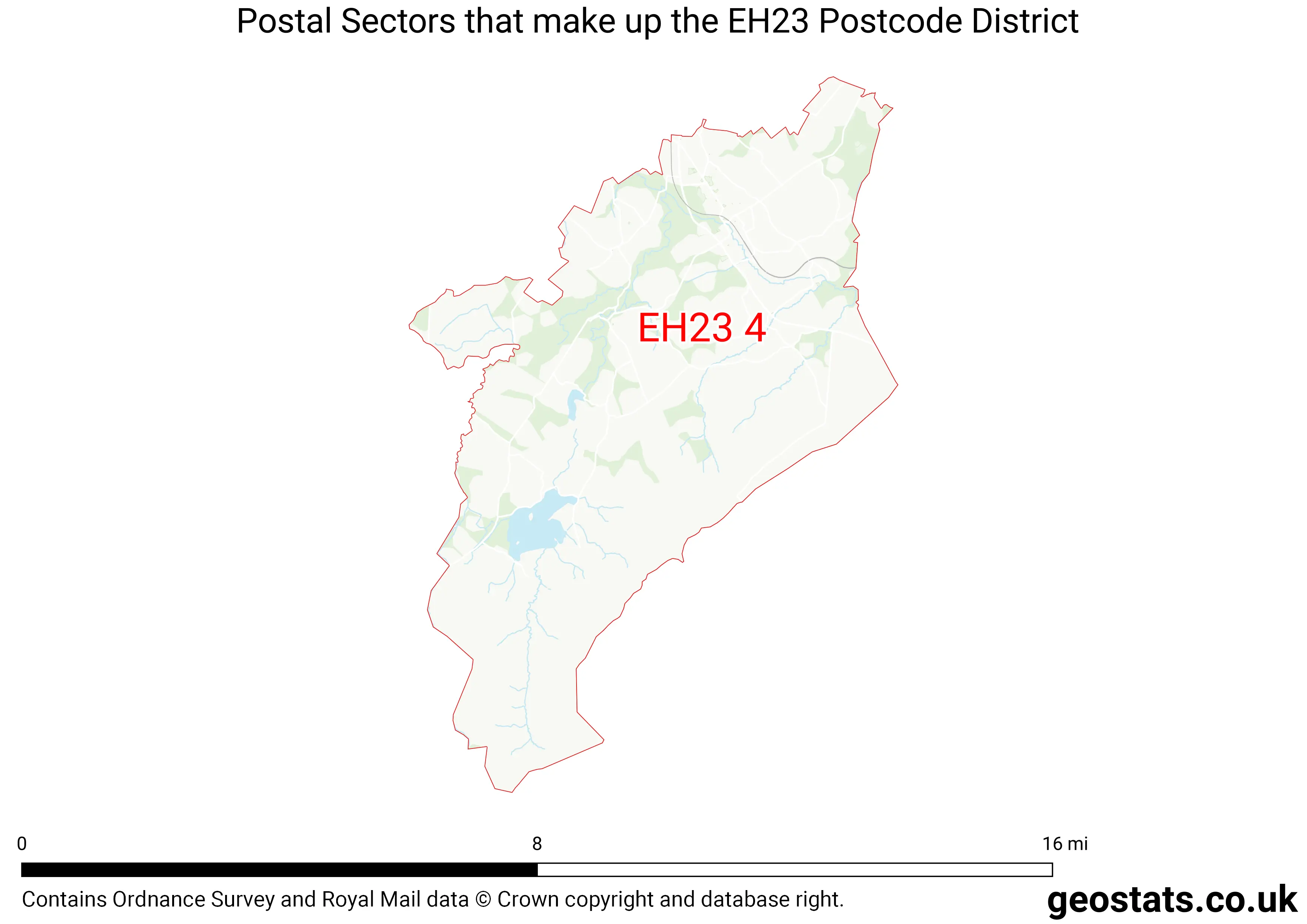 Map of the EH23 District