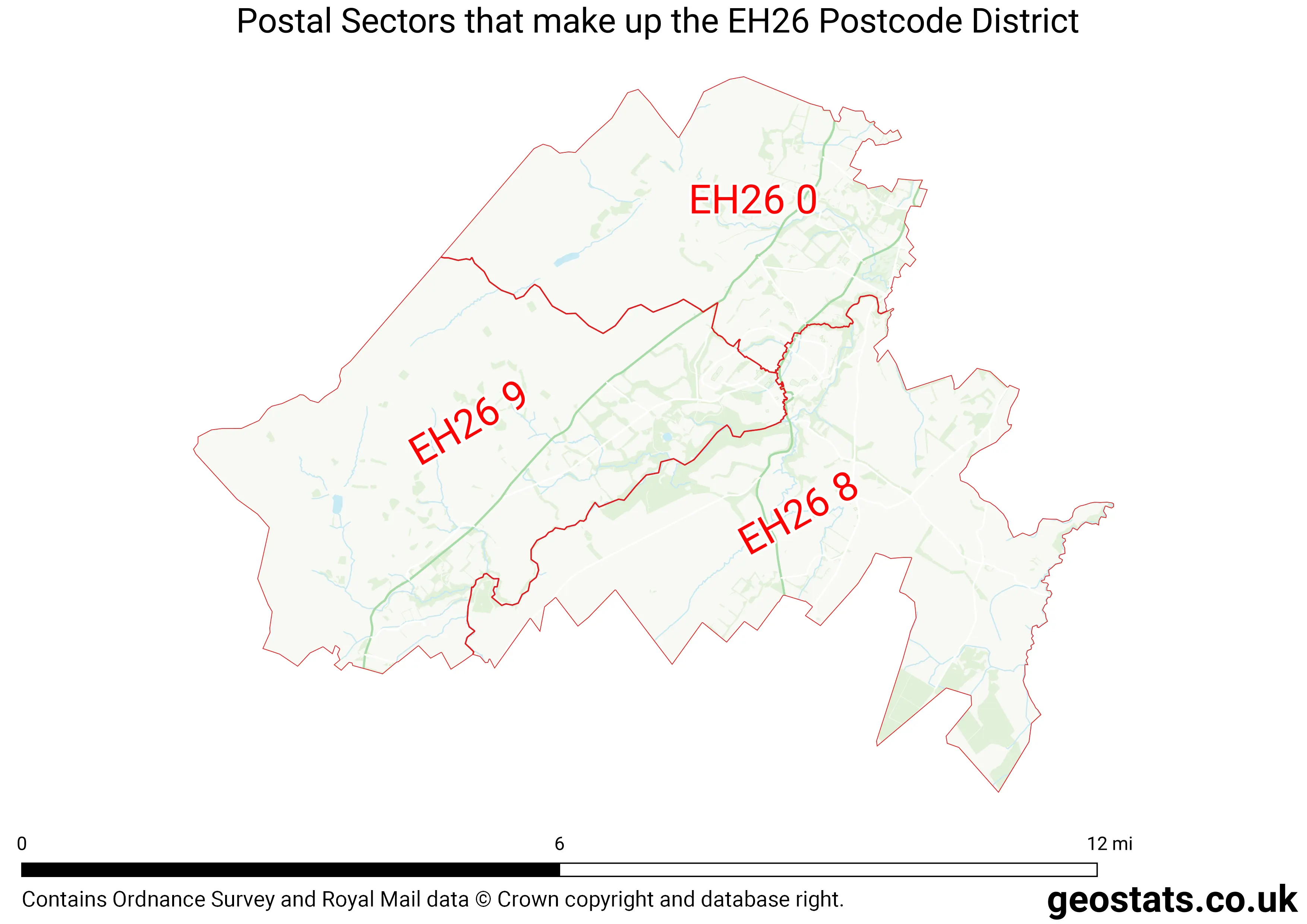 Map of the EH26  District