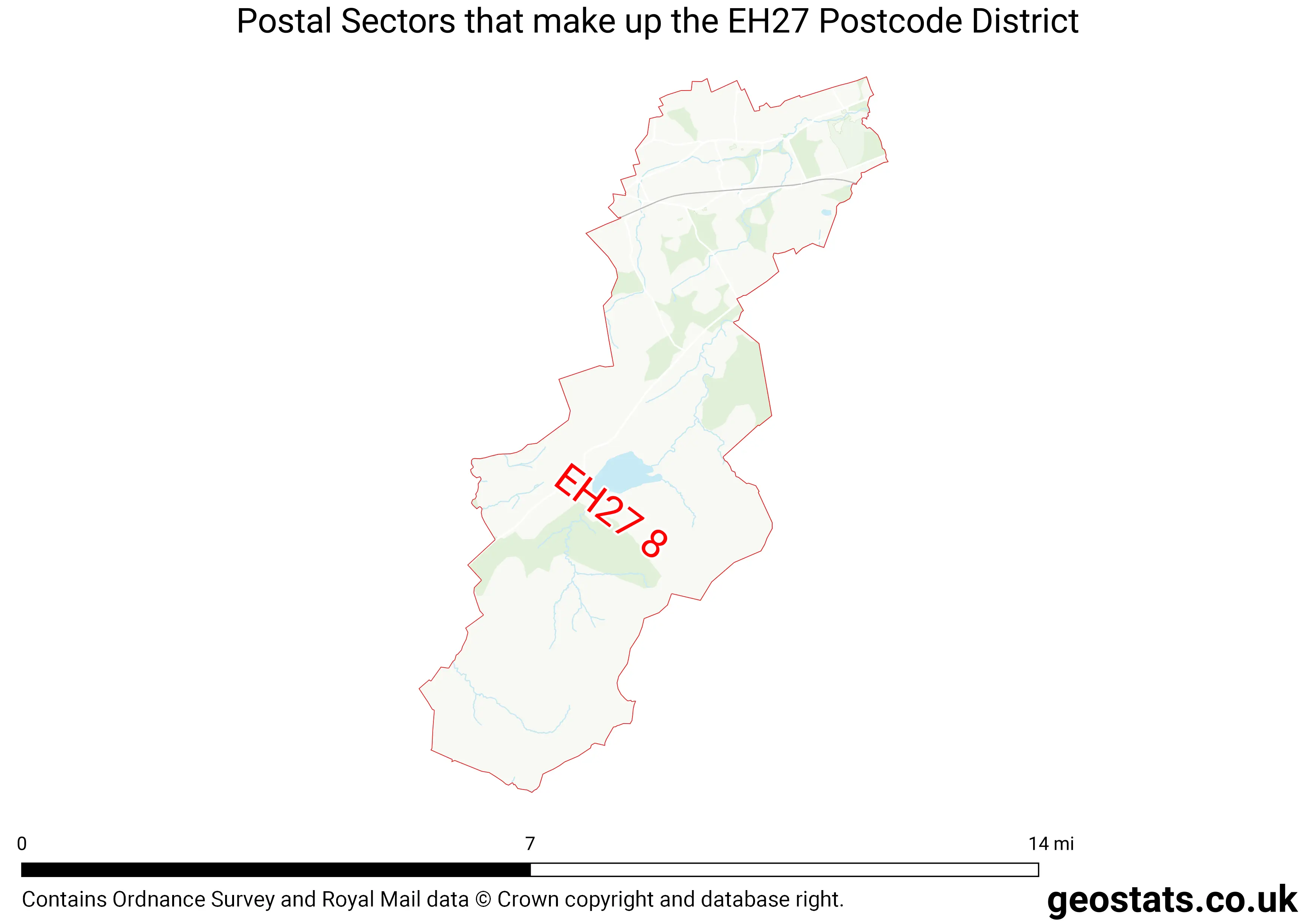Map of the EH27 District