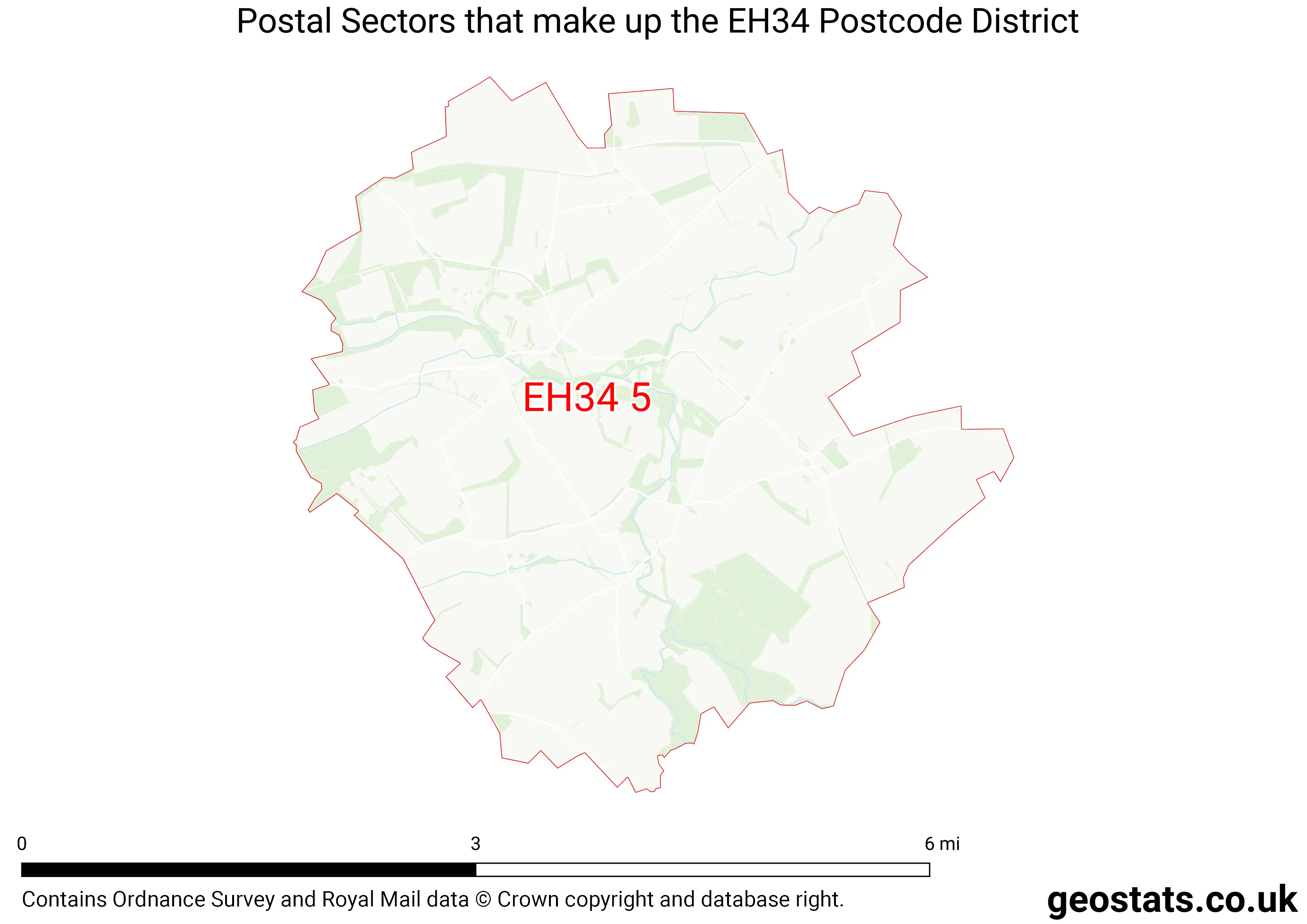 Map of the EH34  District