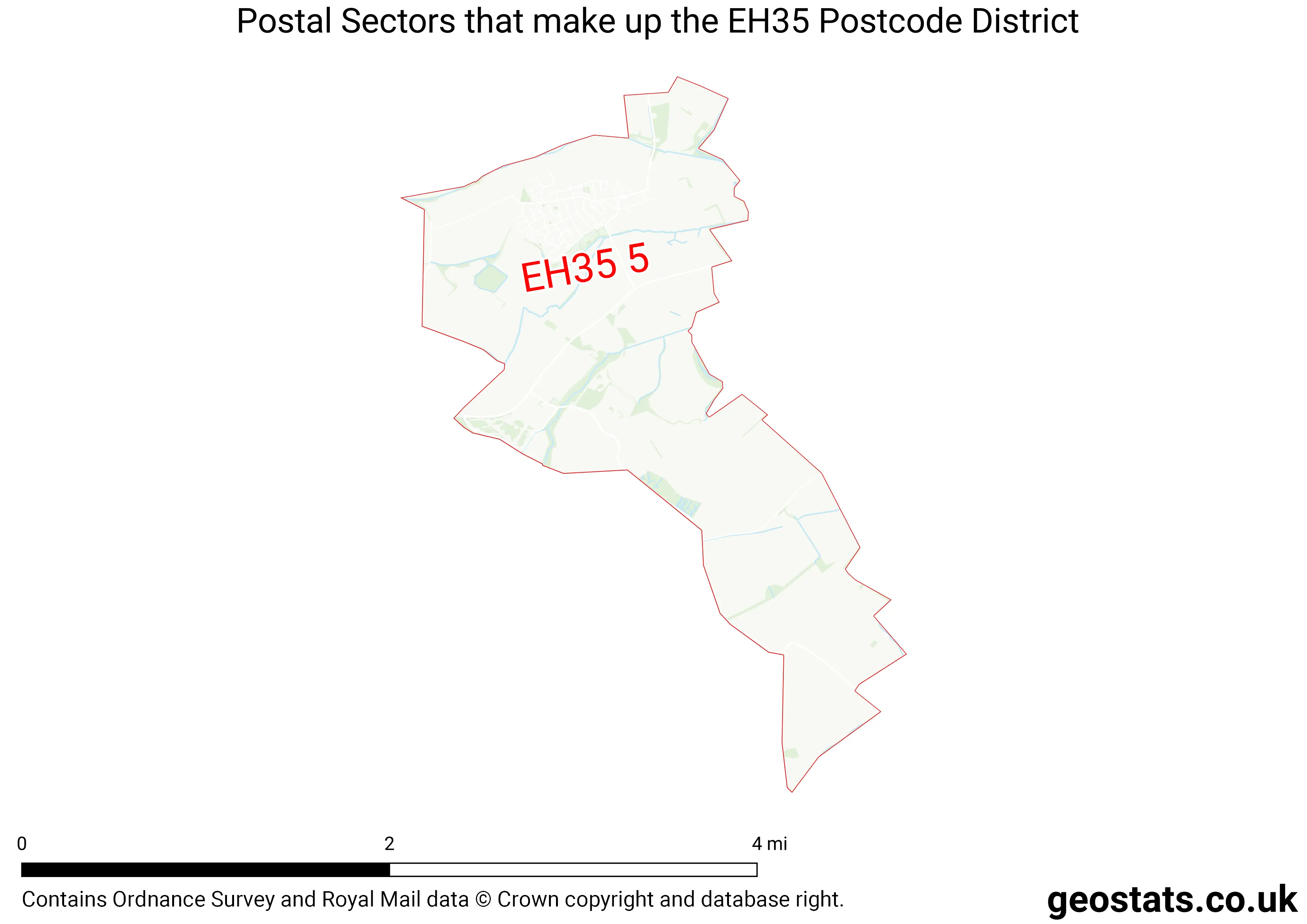 Map of the EH35  District