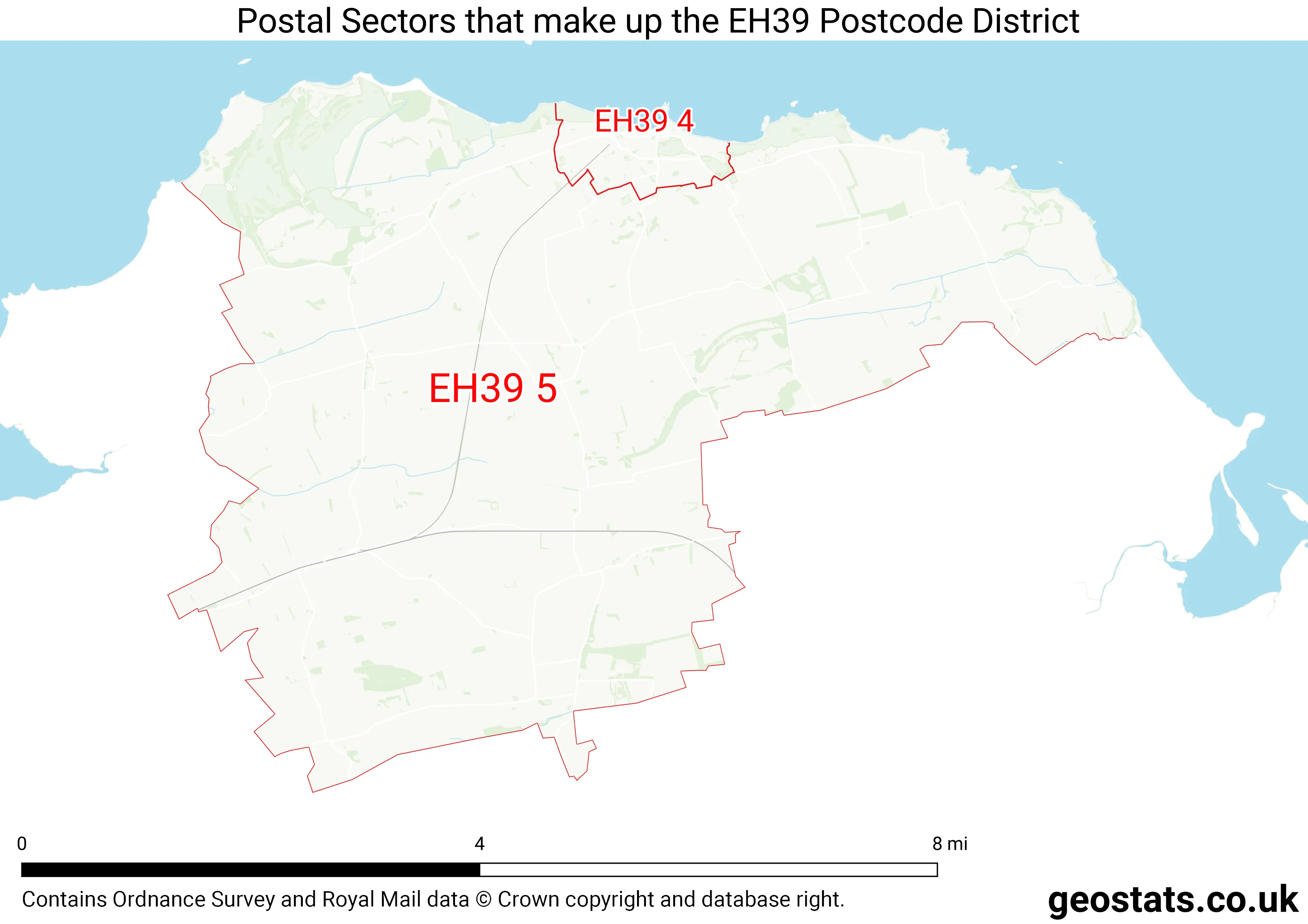 Map of the EH39  District