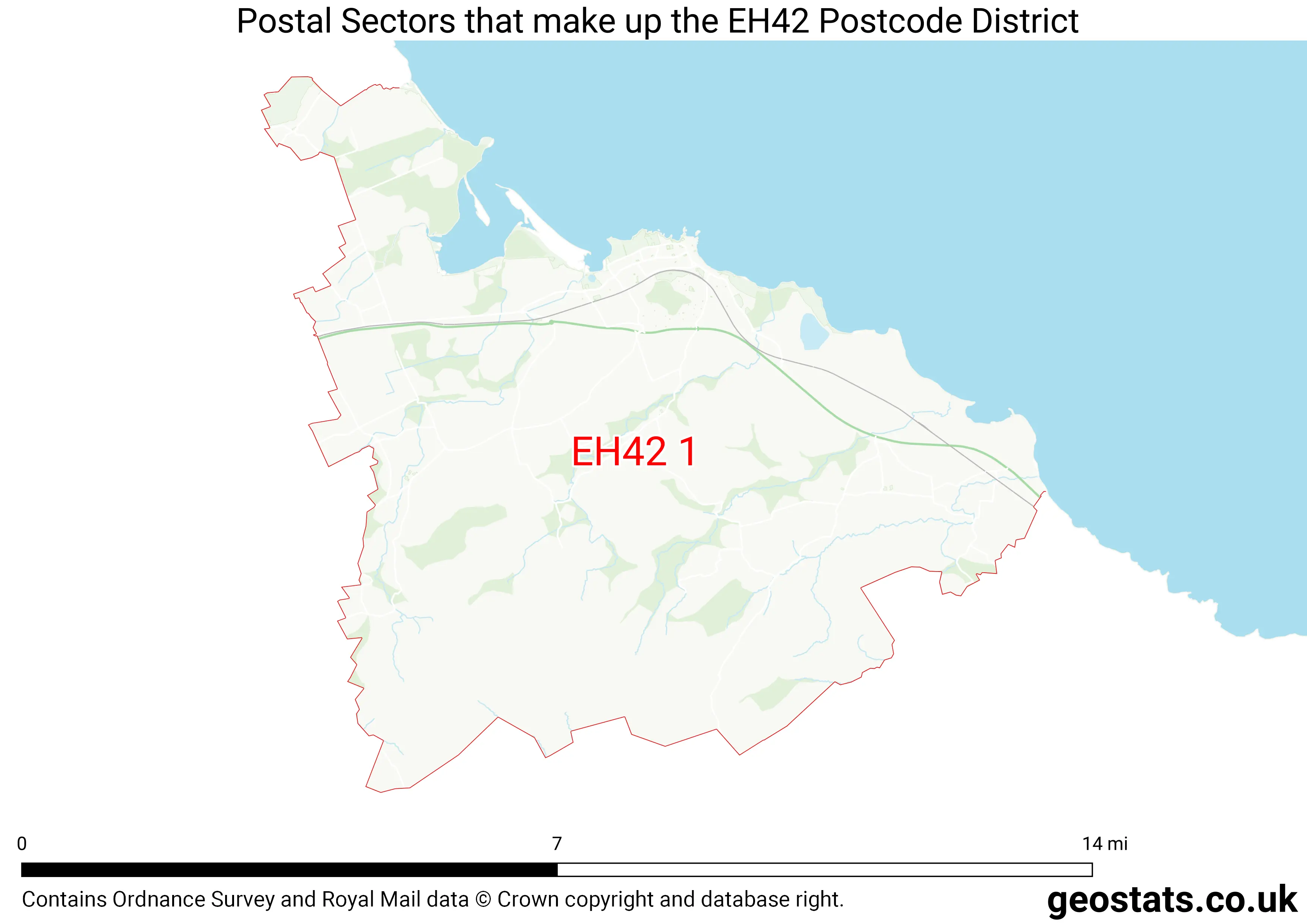 Map of the EH42 District