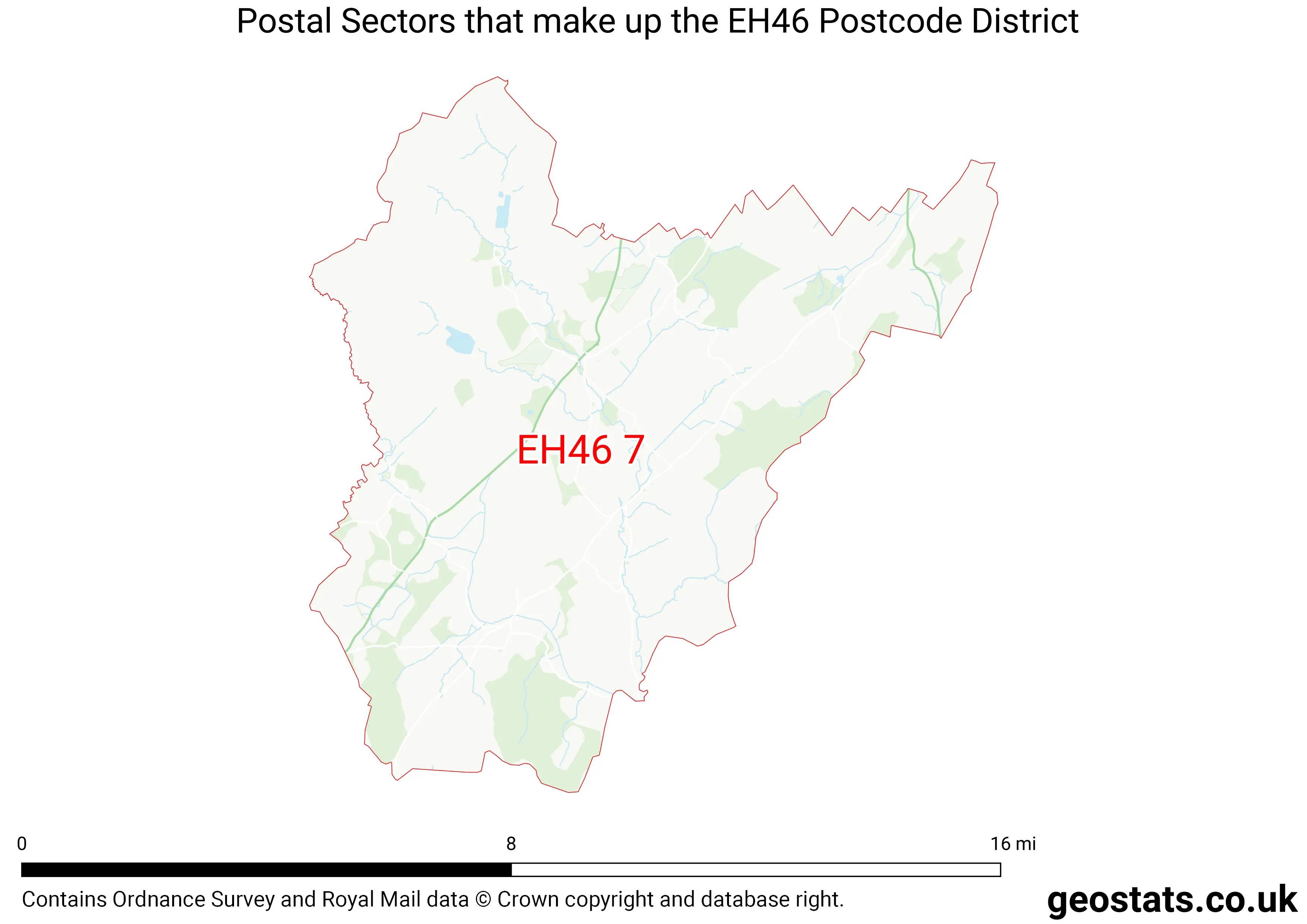 Map of the EH46  District