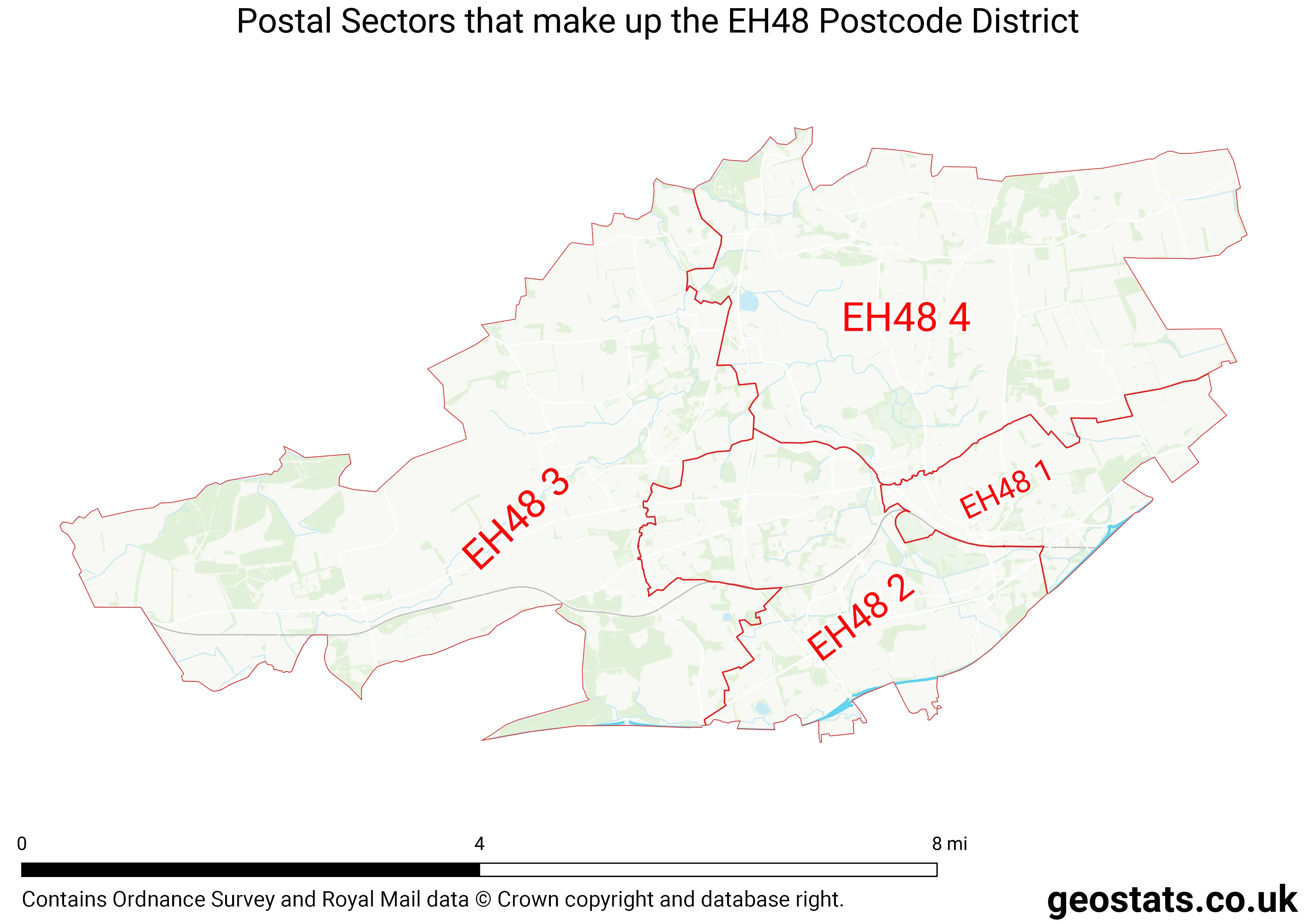 Map of the EH48 District