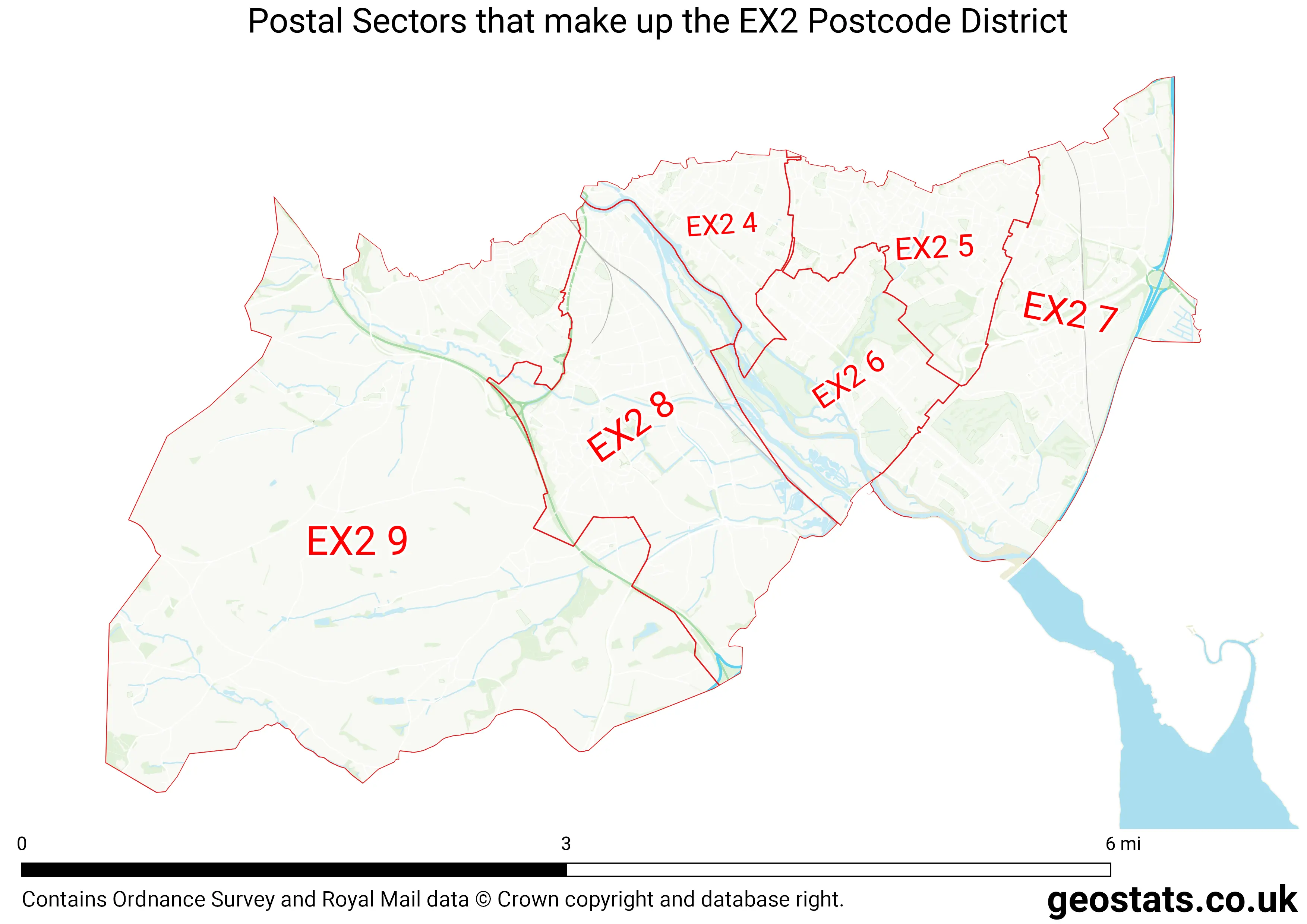 Map of the EX2  District