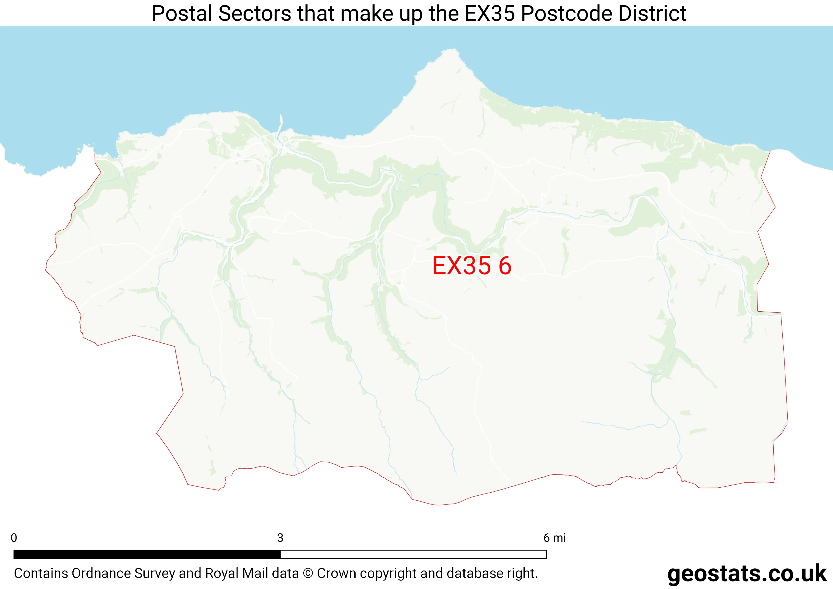 Map of the EX35  District