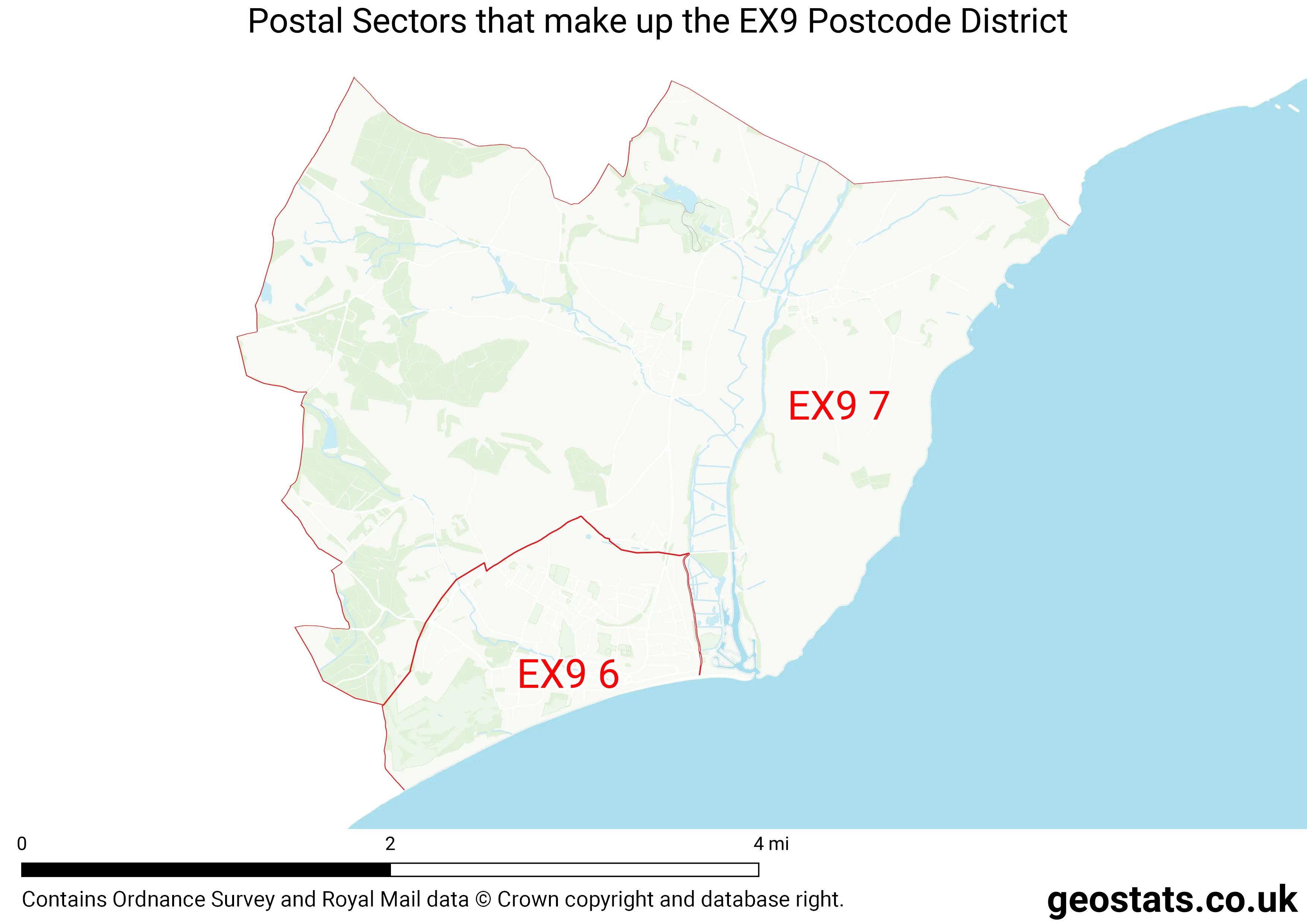 Map of the EX9  District
