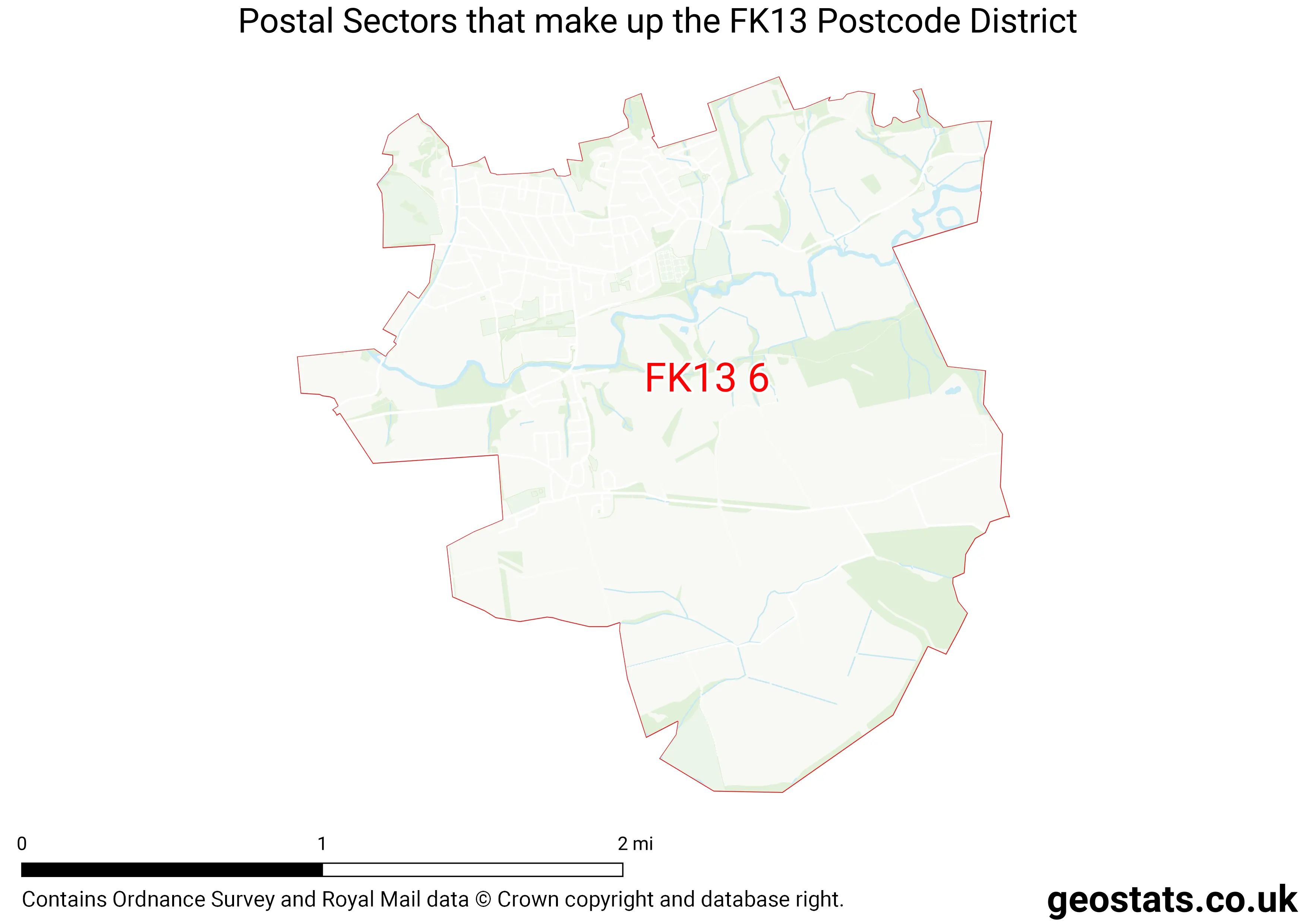 Map of the FK13  District