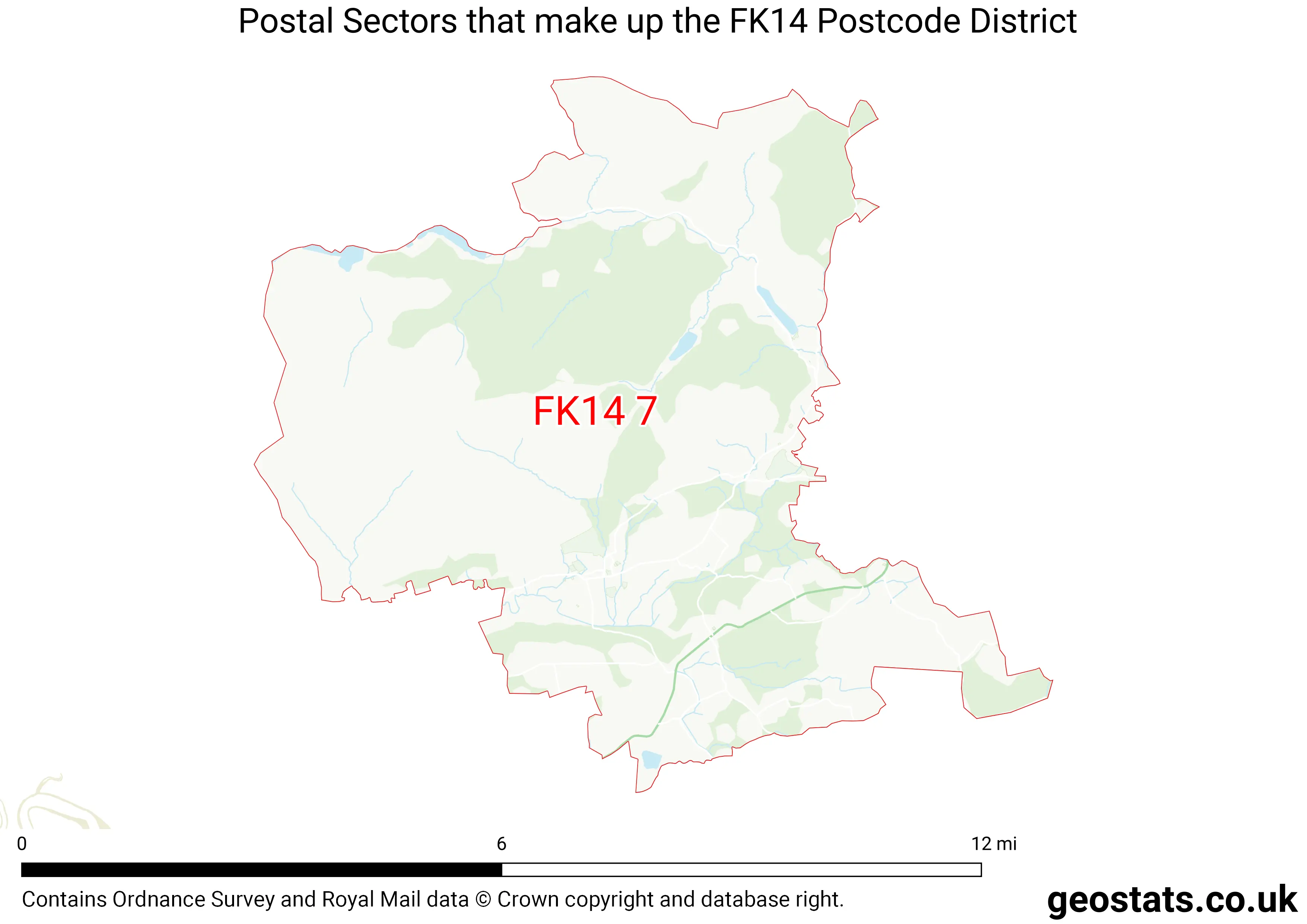 Map of the FK14  District
