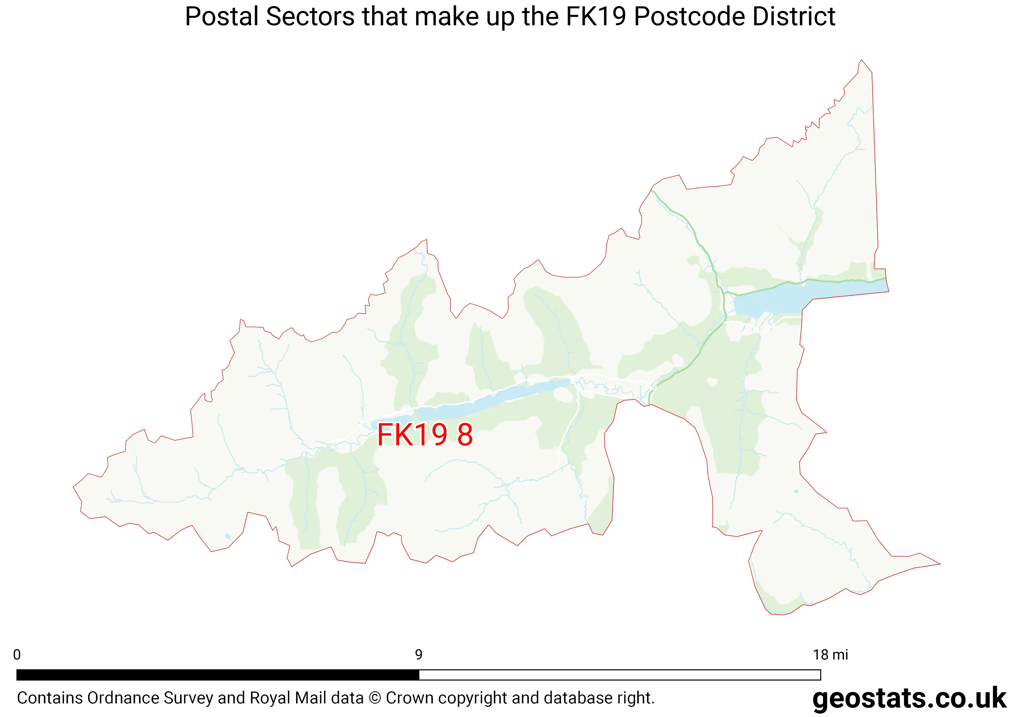 Map of the FK19  District