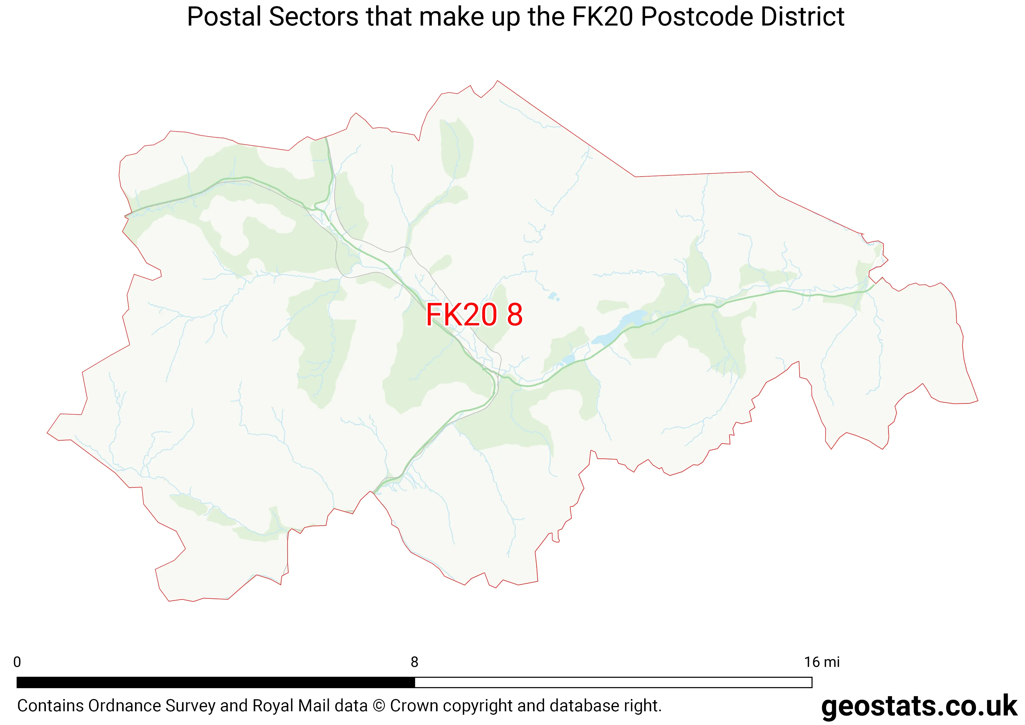 Map of the FK20  District