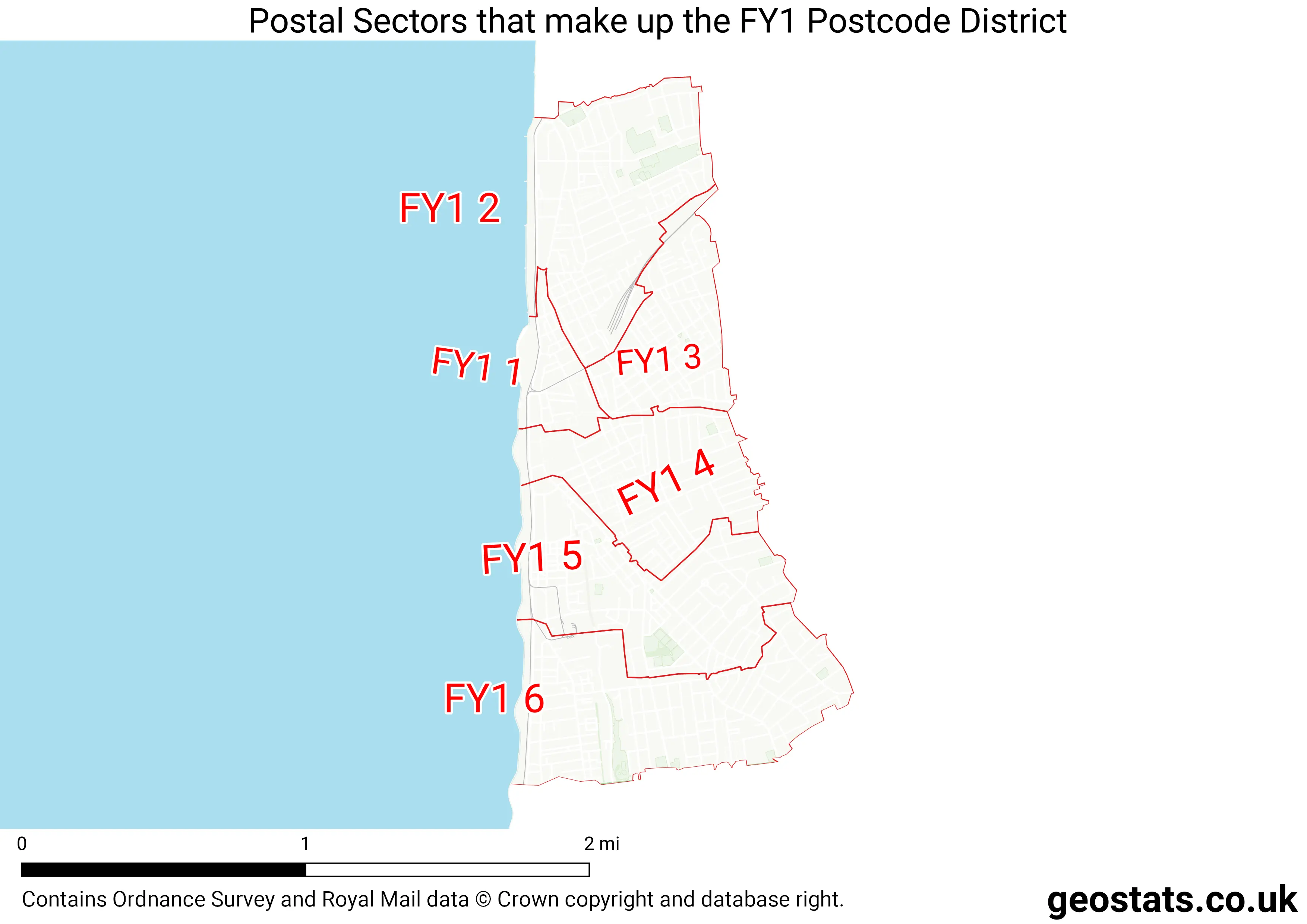Map of the FY1  District